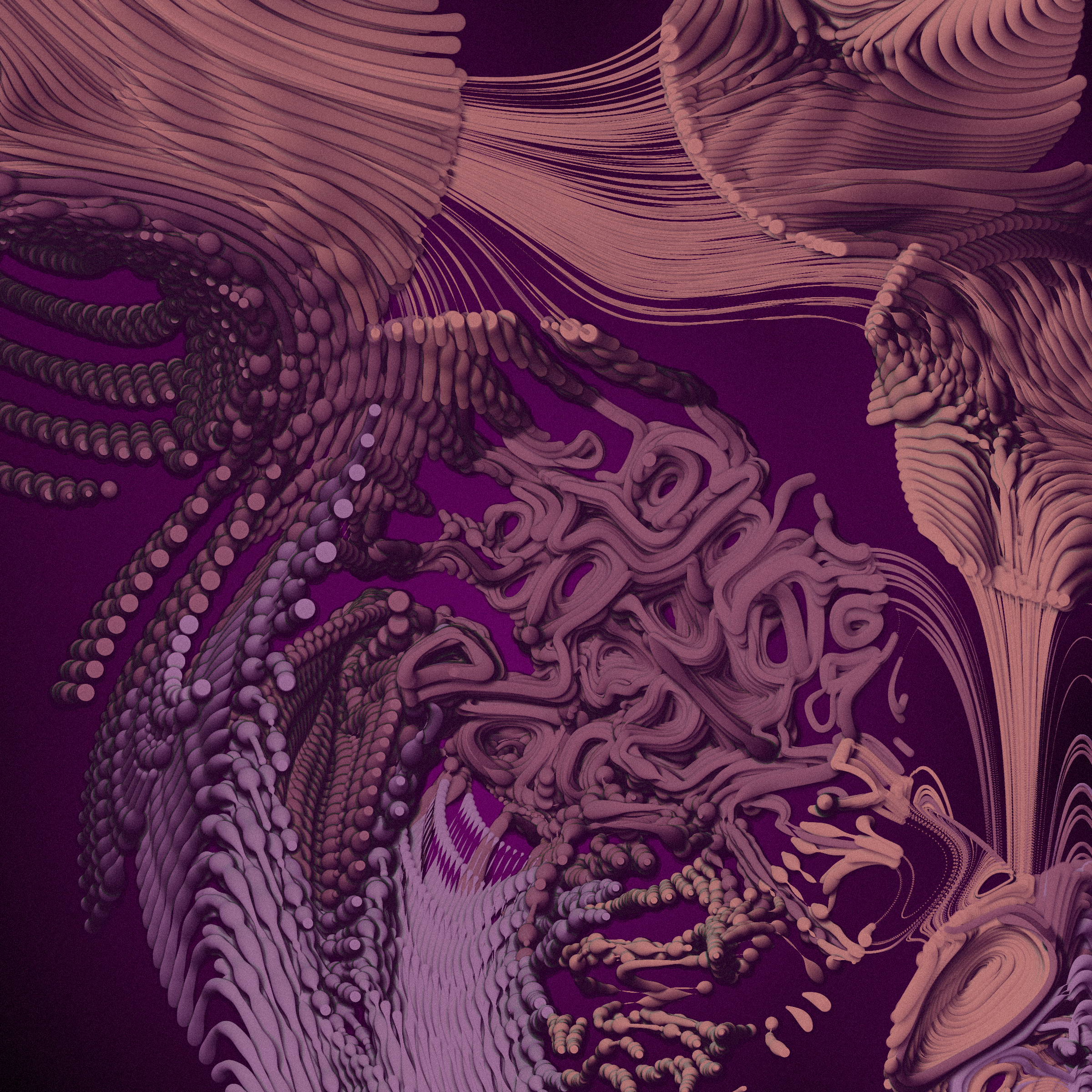 Art Blocks - Art Blocks v2 - The Inner World #322 - NFT # 352000322