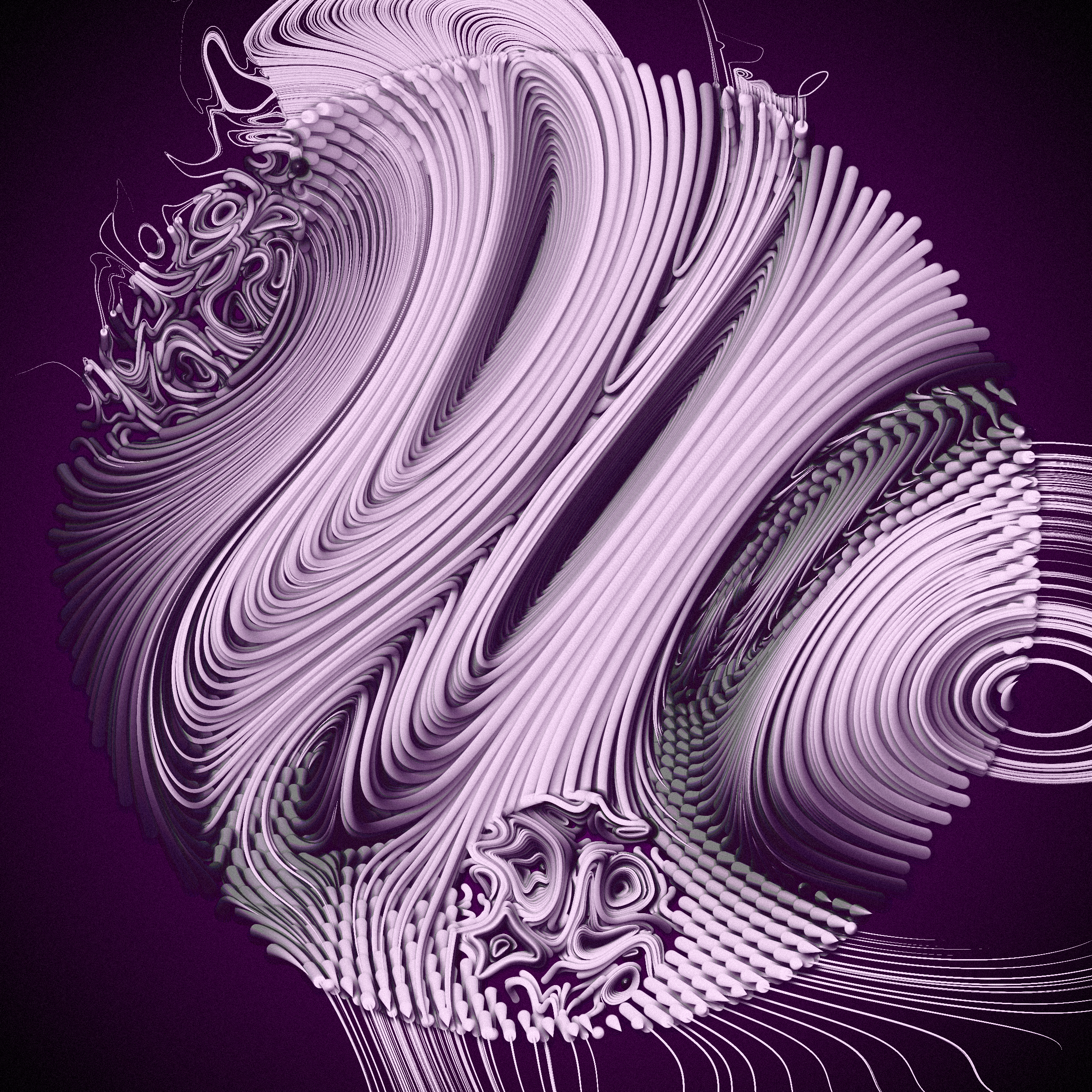 Art Blocks - Art Blocks v2 - The Inner World #327 - NFT # 352000327