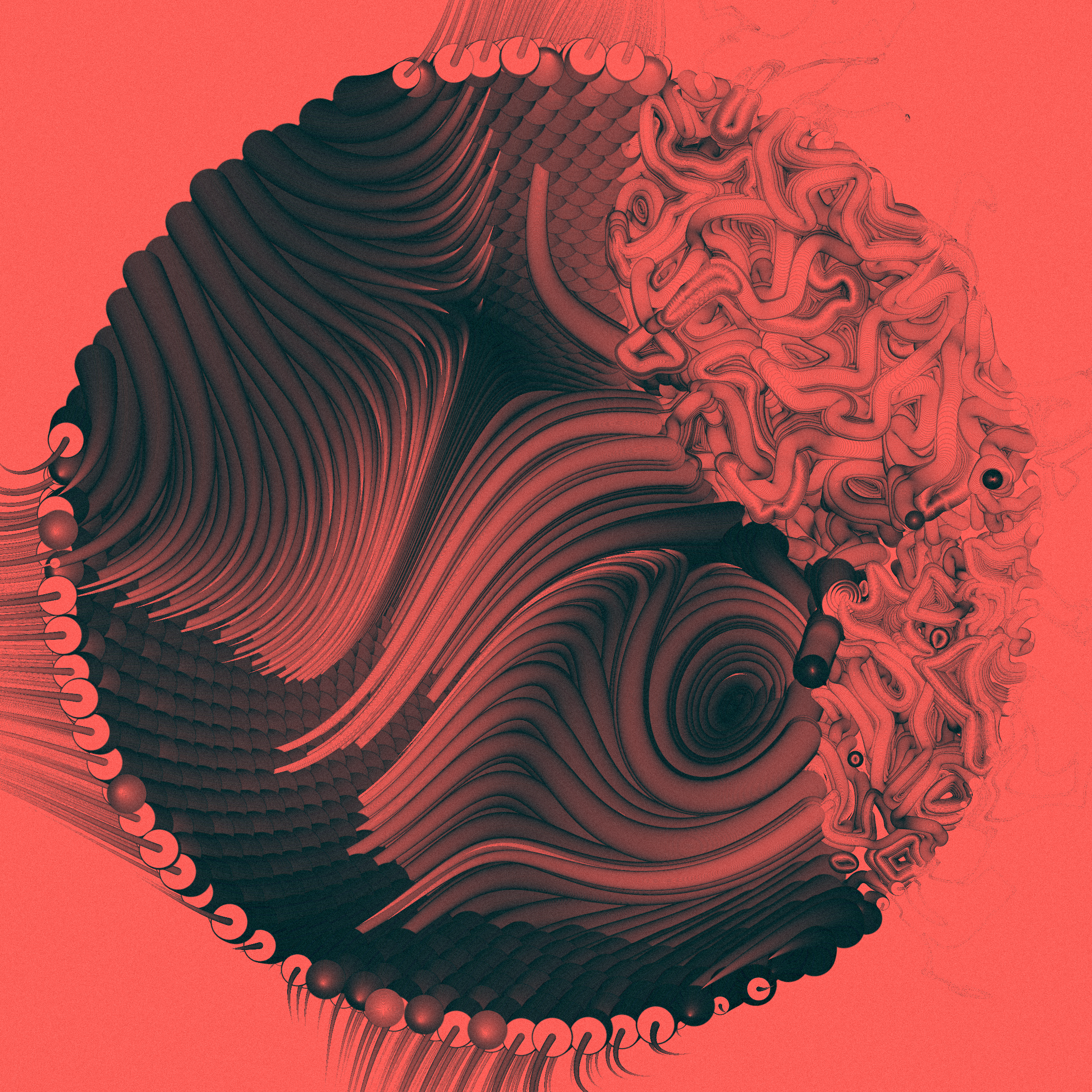 Art Blocks - Art Blocks v2 - The Inner World #341 - NFT # 352000341