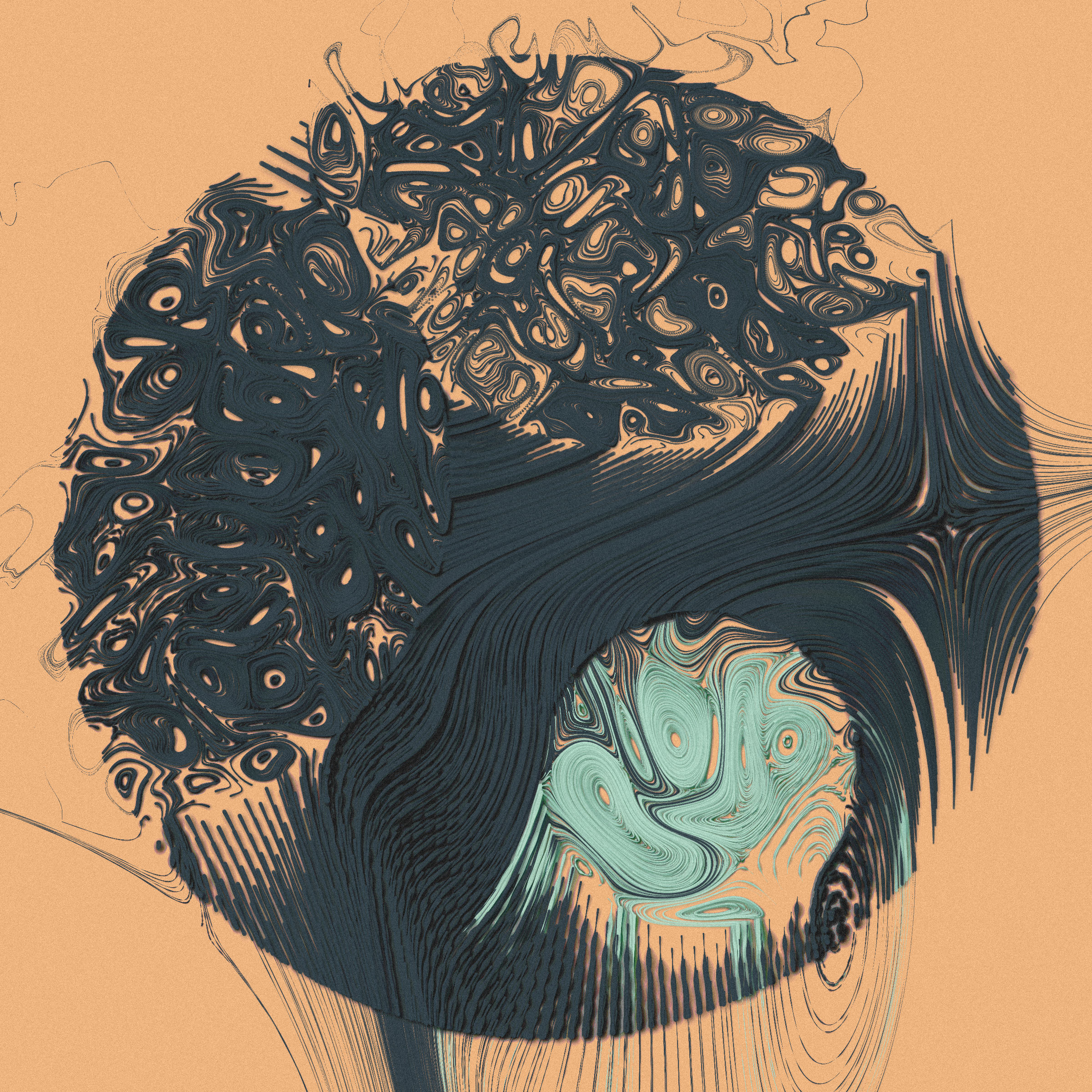 Art Blocks - Art Blocks v2 - The Inner World #342 - NFT # 352000342