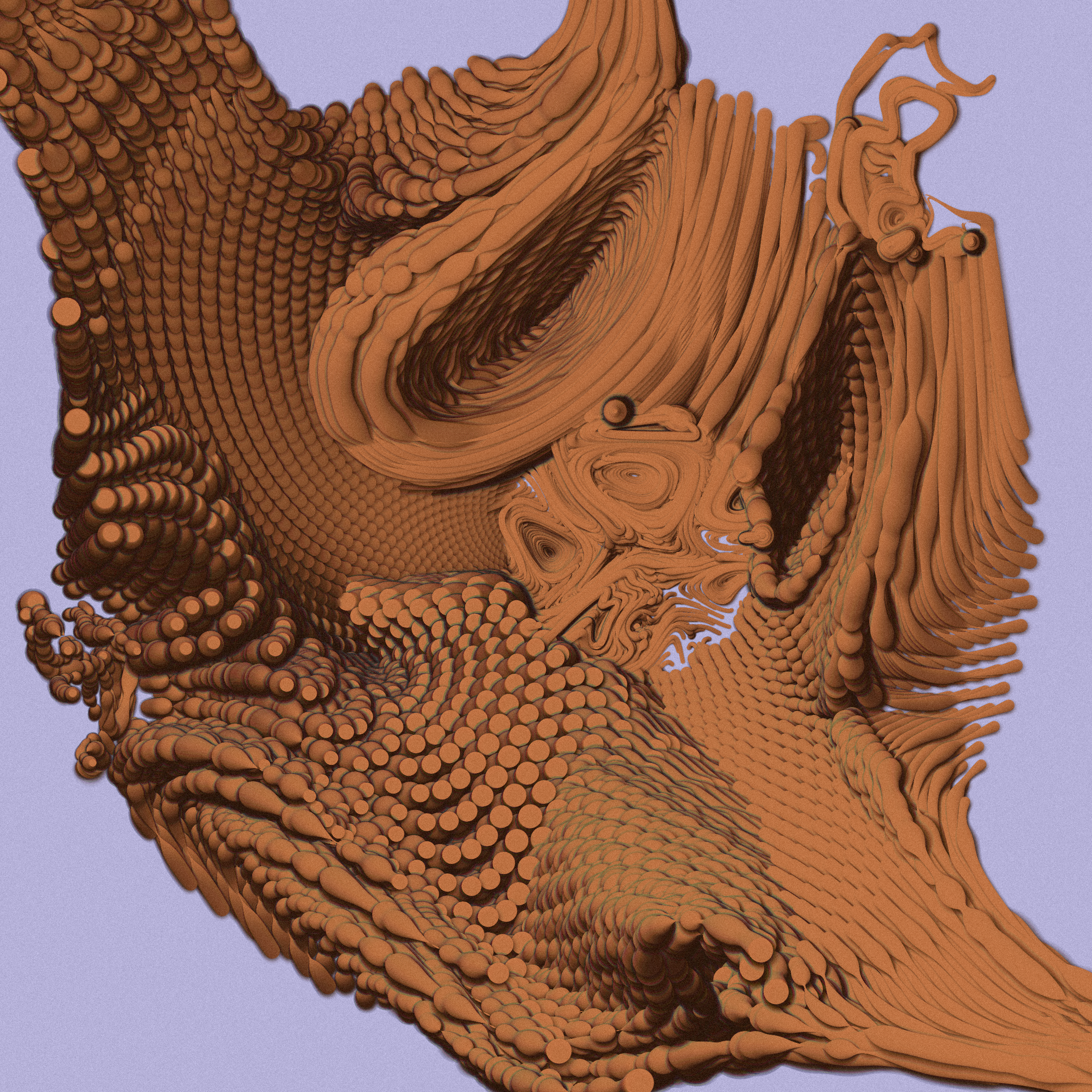 Art Blocks - Art Blocks v2 - The Inner World #345 - NFT # 352000345