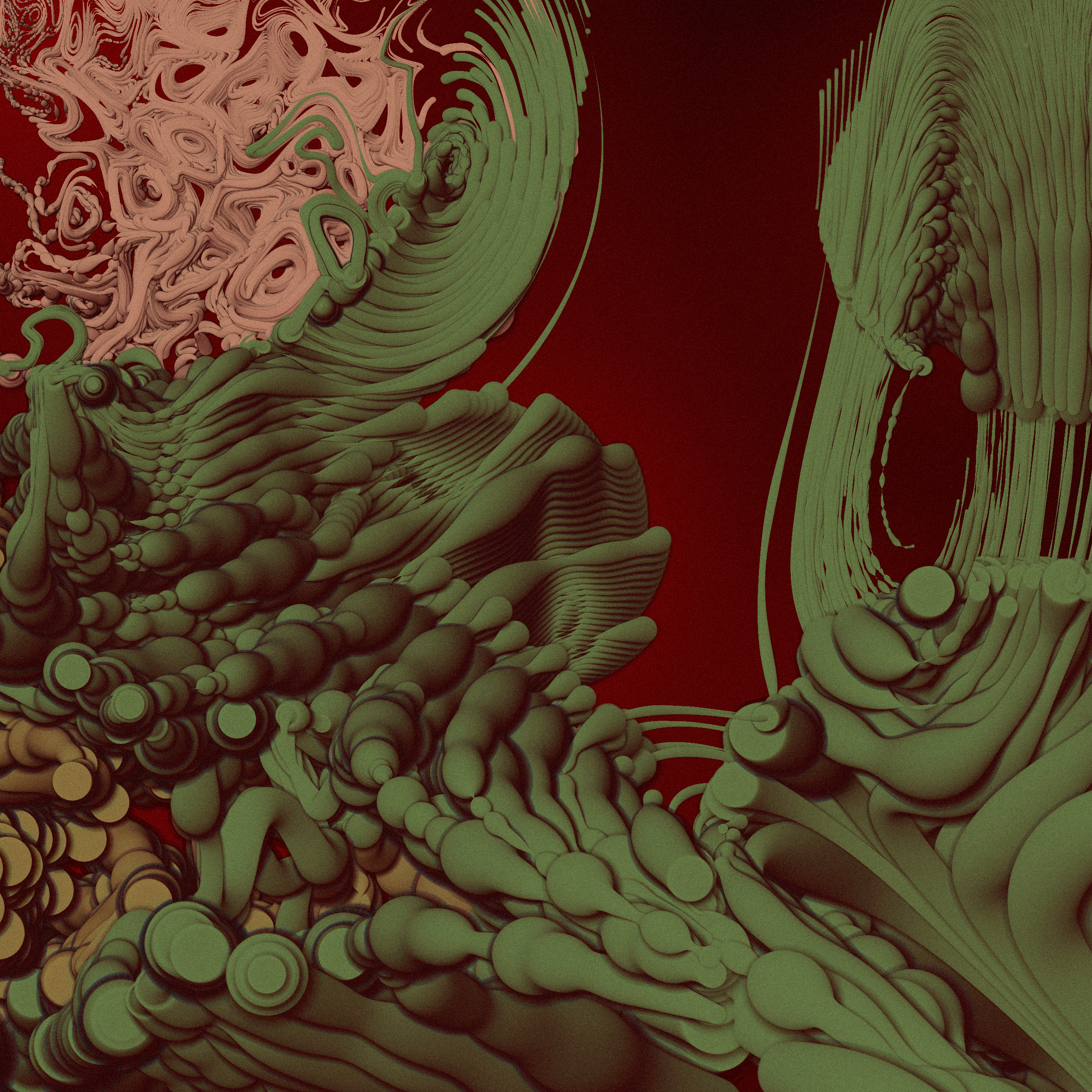 Art Blocks - Art Blocks v2 - The Inner World #350 - NFT # 352000350