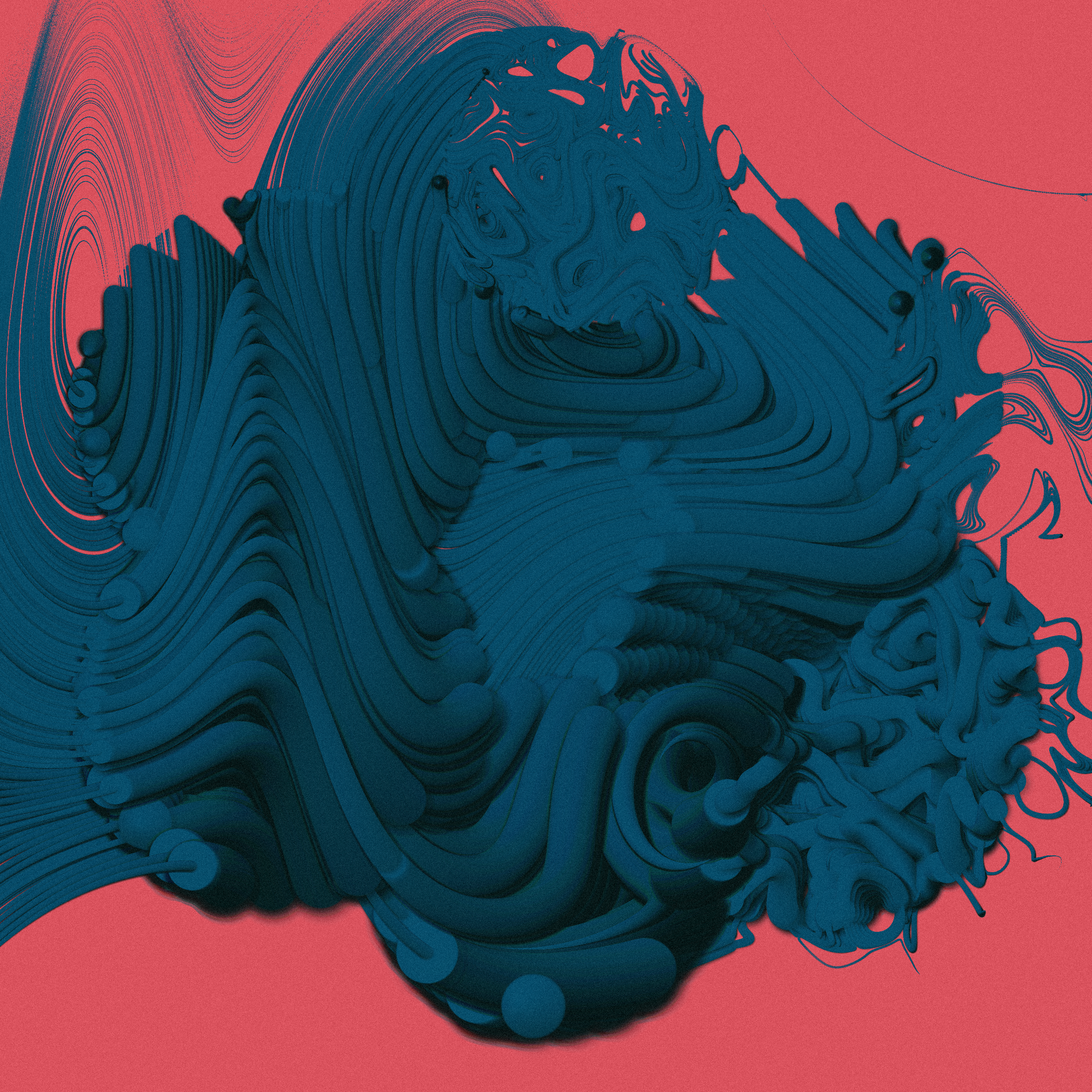 Art Blocks - Art Blocks v2 - The Inner World #357 - NFT # 352000357