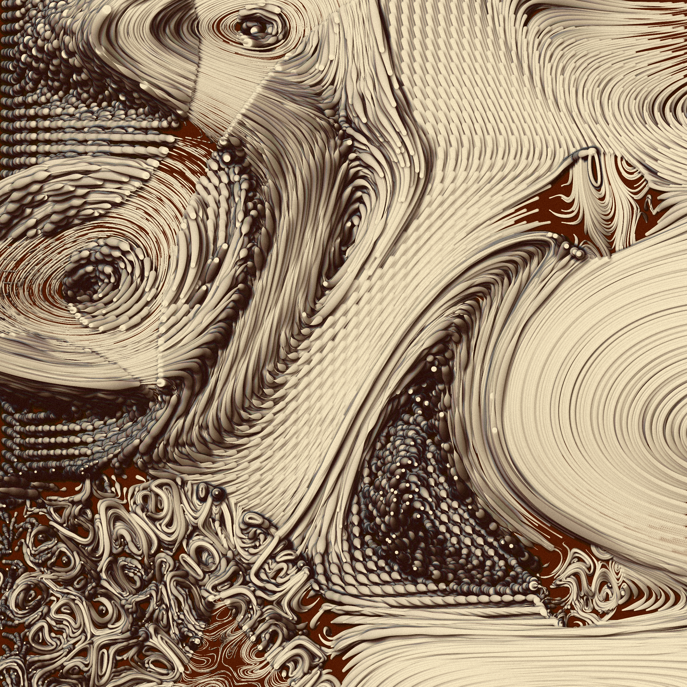 Art Blocks - Art Blocks v2 - The Inner World #366 - NFT # 352000366