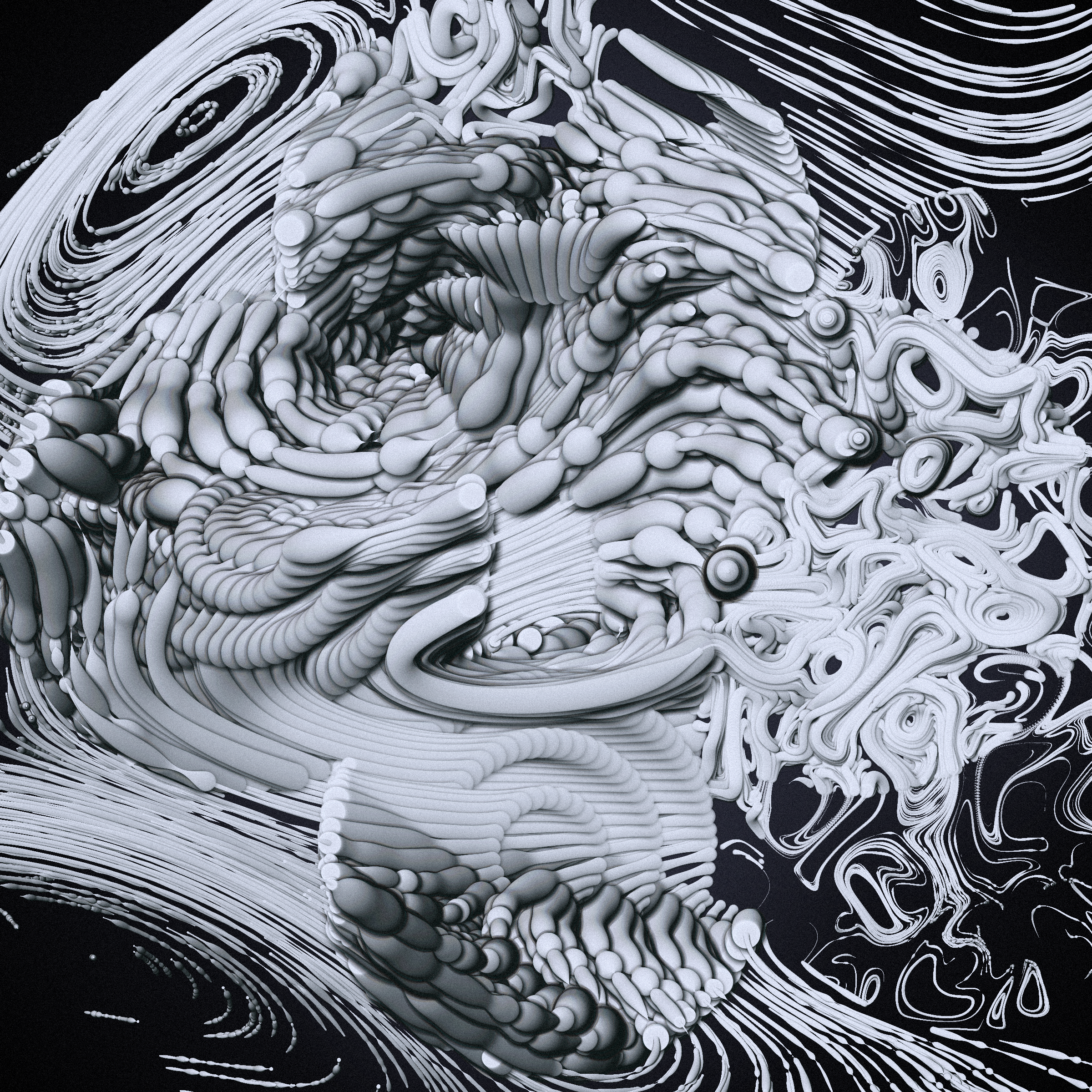 Art Blocks - Art Blocks v2 - The Inner World #377 - NFT # 352000377