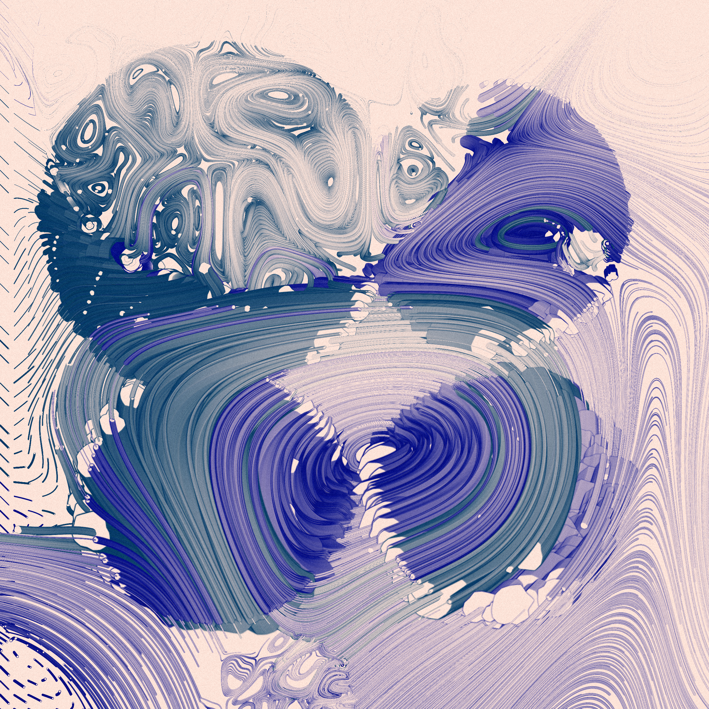 Art Blocks - Art Blocks v2 - The Inner World #379 - NFT # 352000379