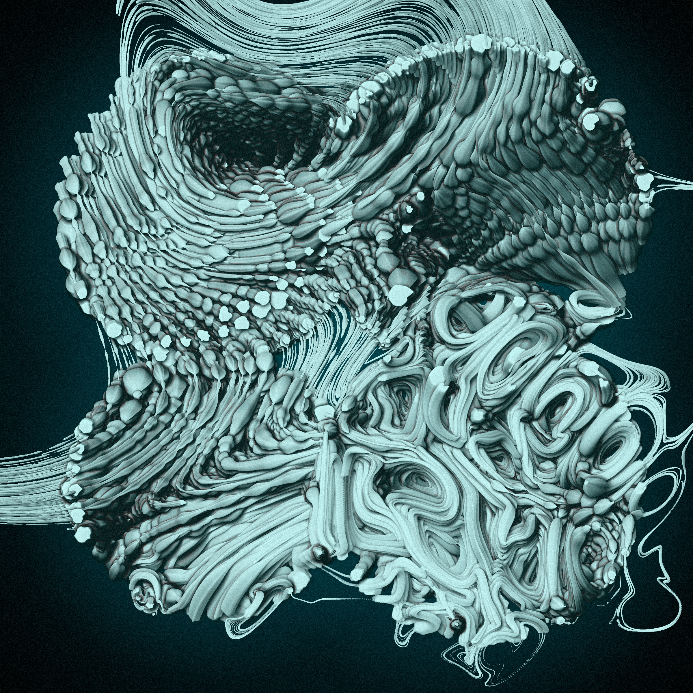 Art Blocks - Art Blocks v2 - The Inner World #387 - NFT # 352000387