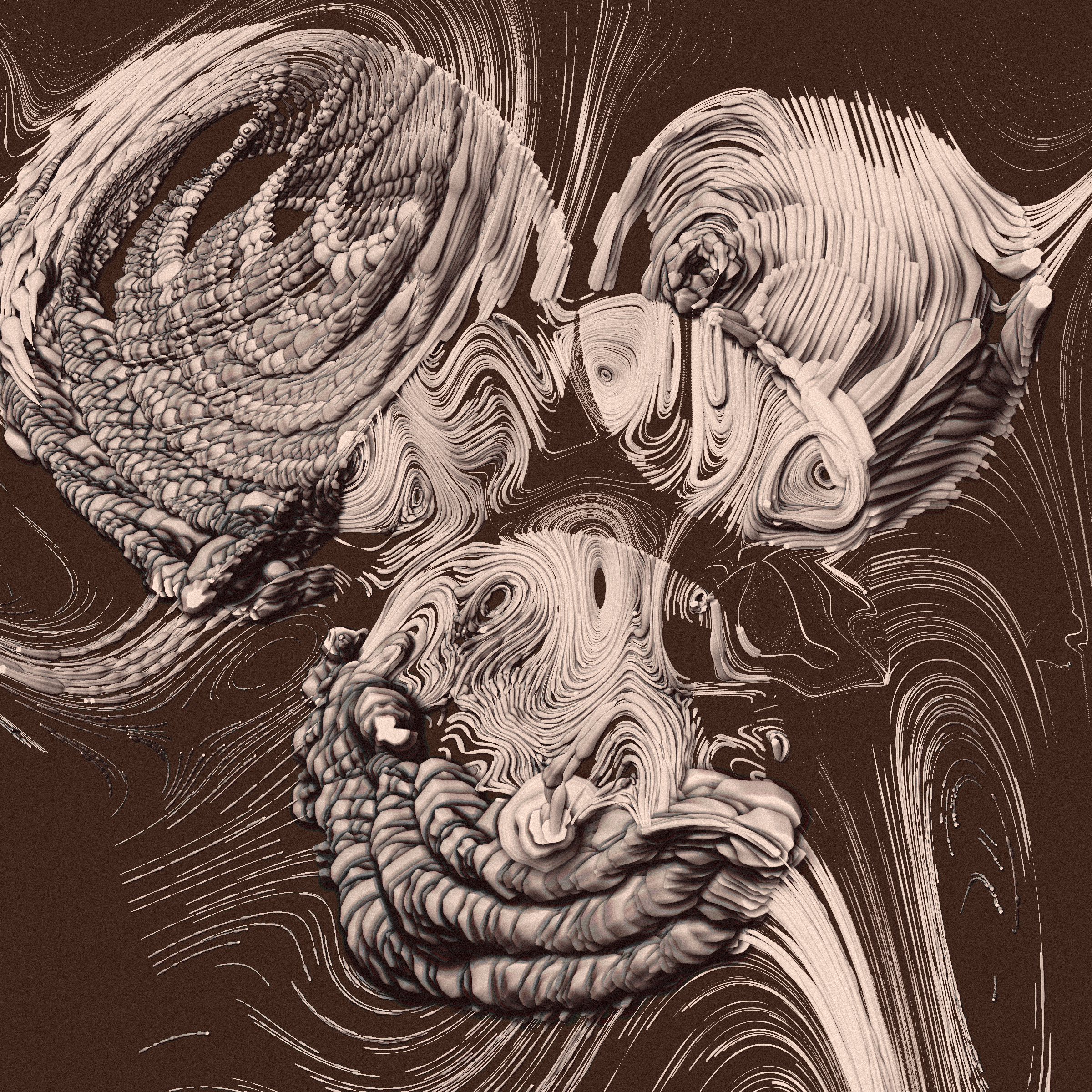 Art Blocks - Art Blocks v2 - The Inner World #388 - NFT # 352000388