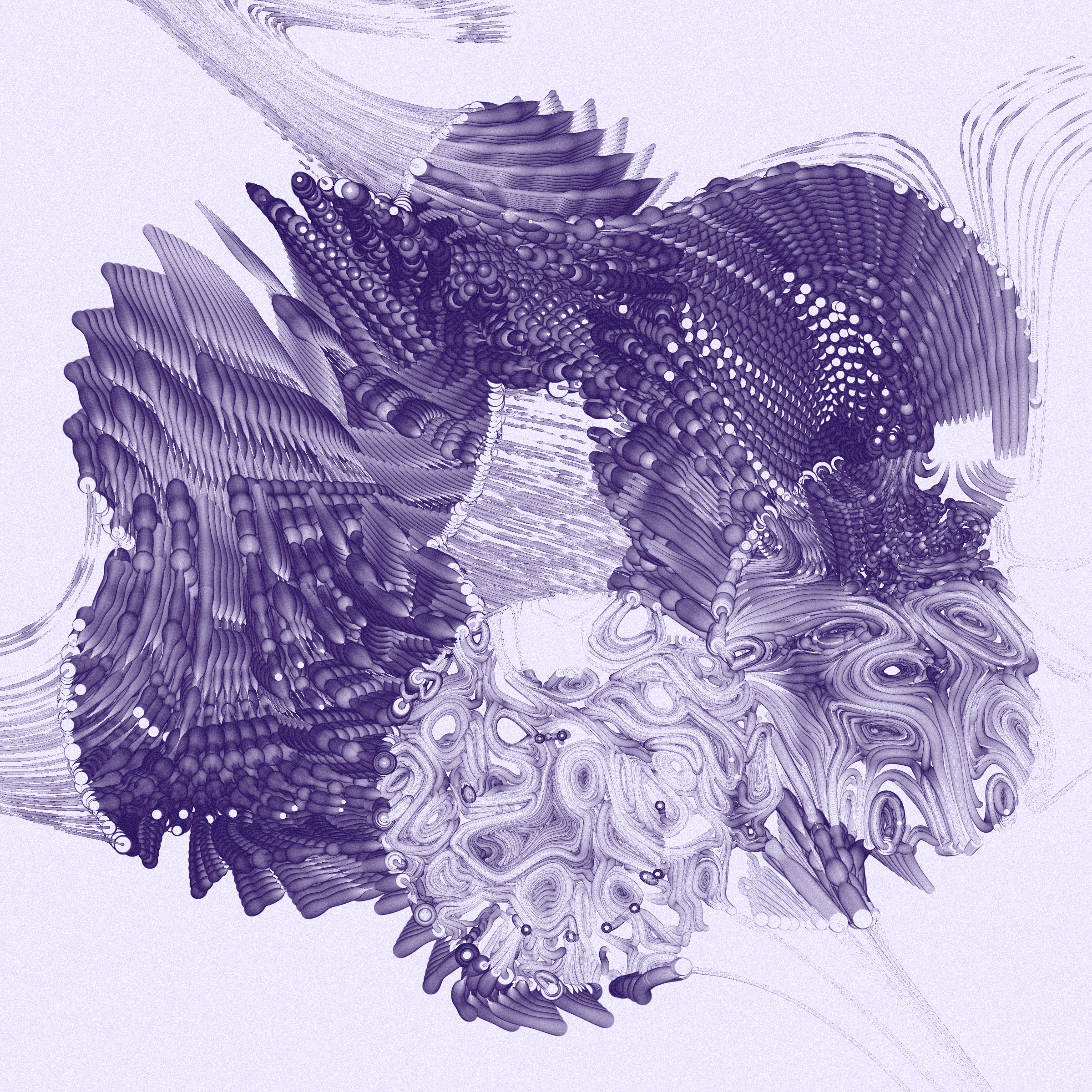 Art Blocks - Art Blocks v2 - The Inner World #389 - NFT # 352000389