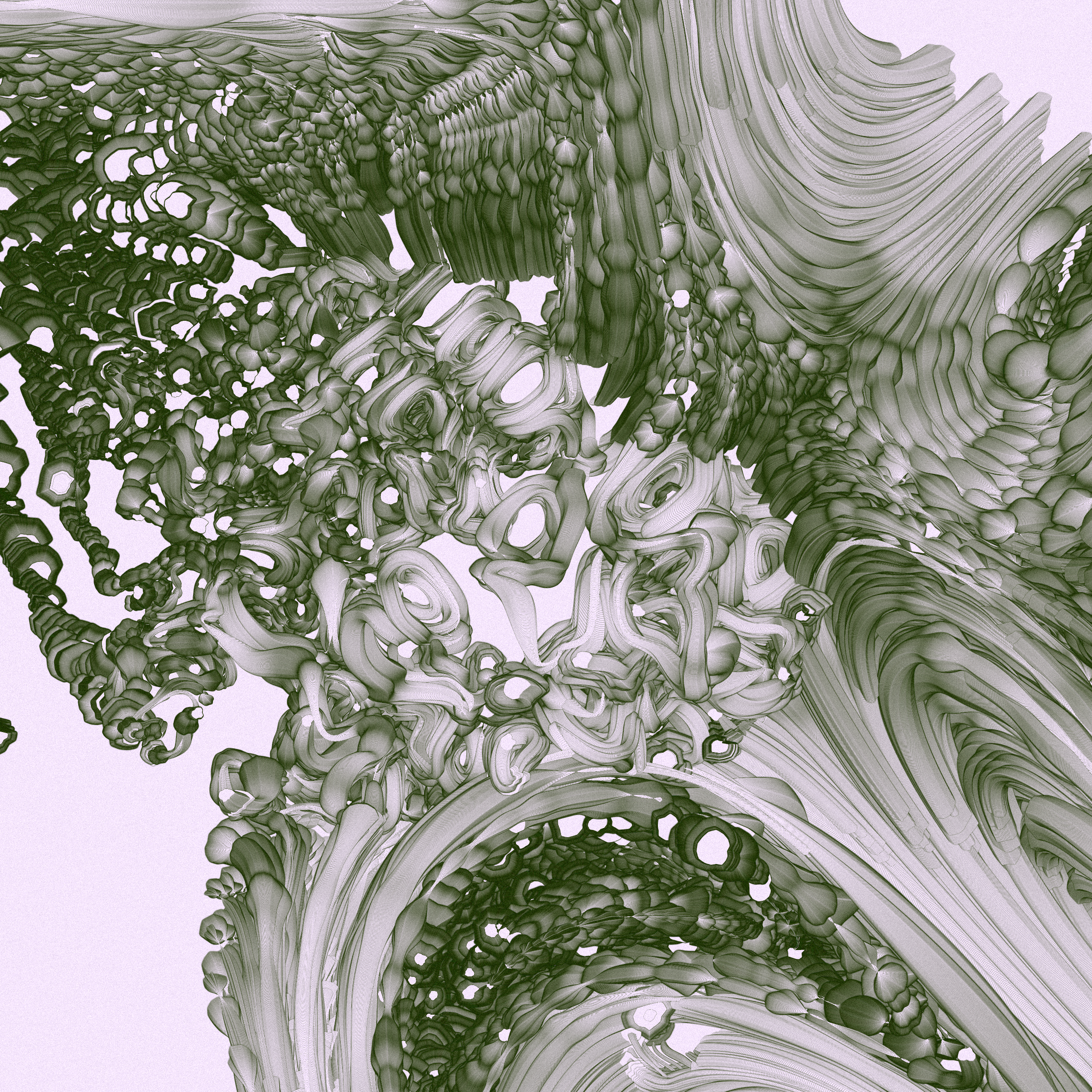 Art Blocks - Art Blocks v2 - The Inner World #391 - NFT # 352000391