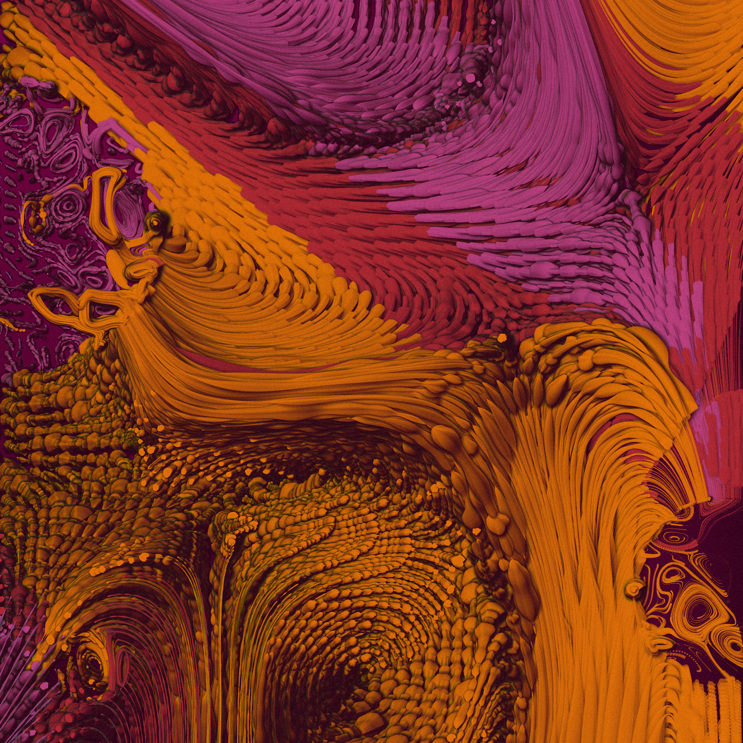 Art Blocks - Art Blocks v2 - The Inner World #395 - NFT # 352000395