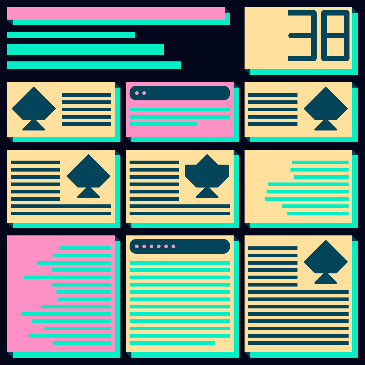 Art Blocks - Art Blocks v2 - Gazettes #115 - NFT # 36000115