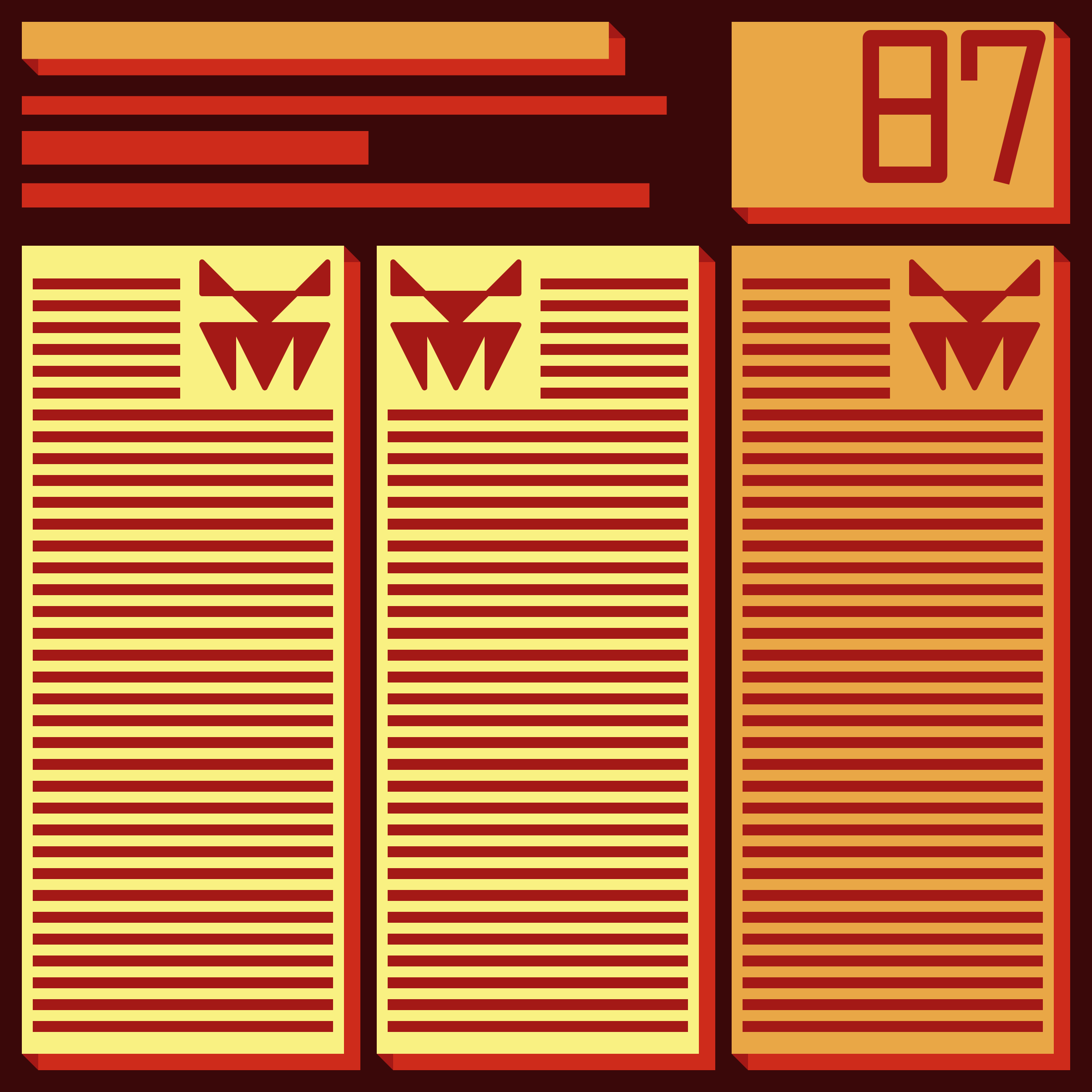 Art Blocks - Art Blocks v2 - Gazettes #351 - NFT # 36000351