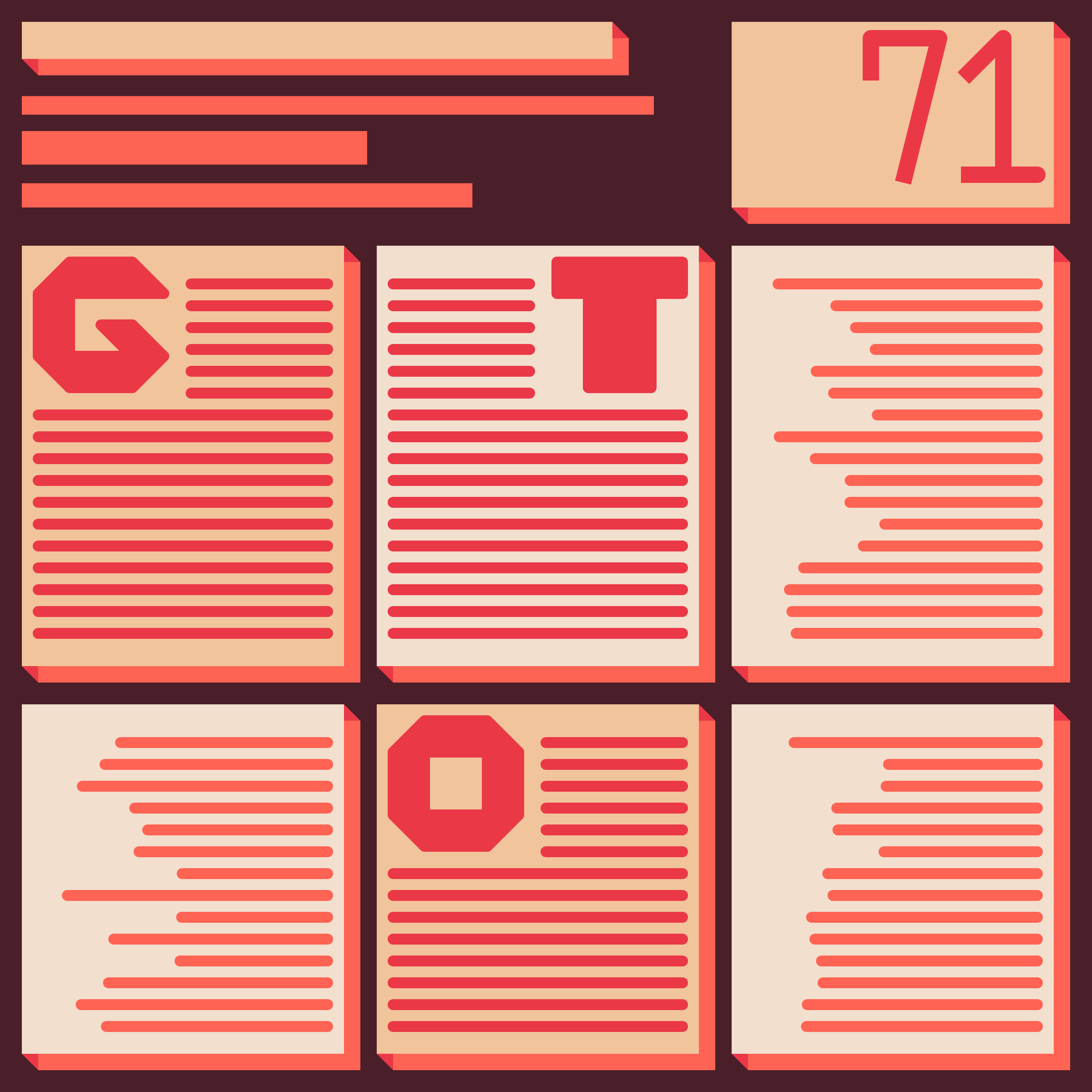 Art Blocks - Art Blocks v2 - Gazettes #405 - NFT # 36000405