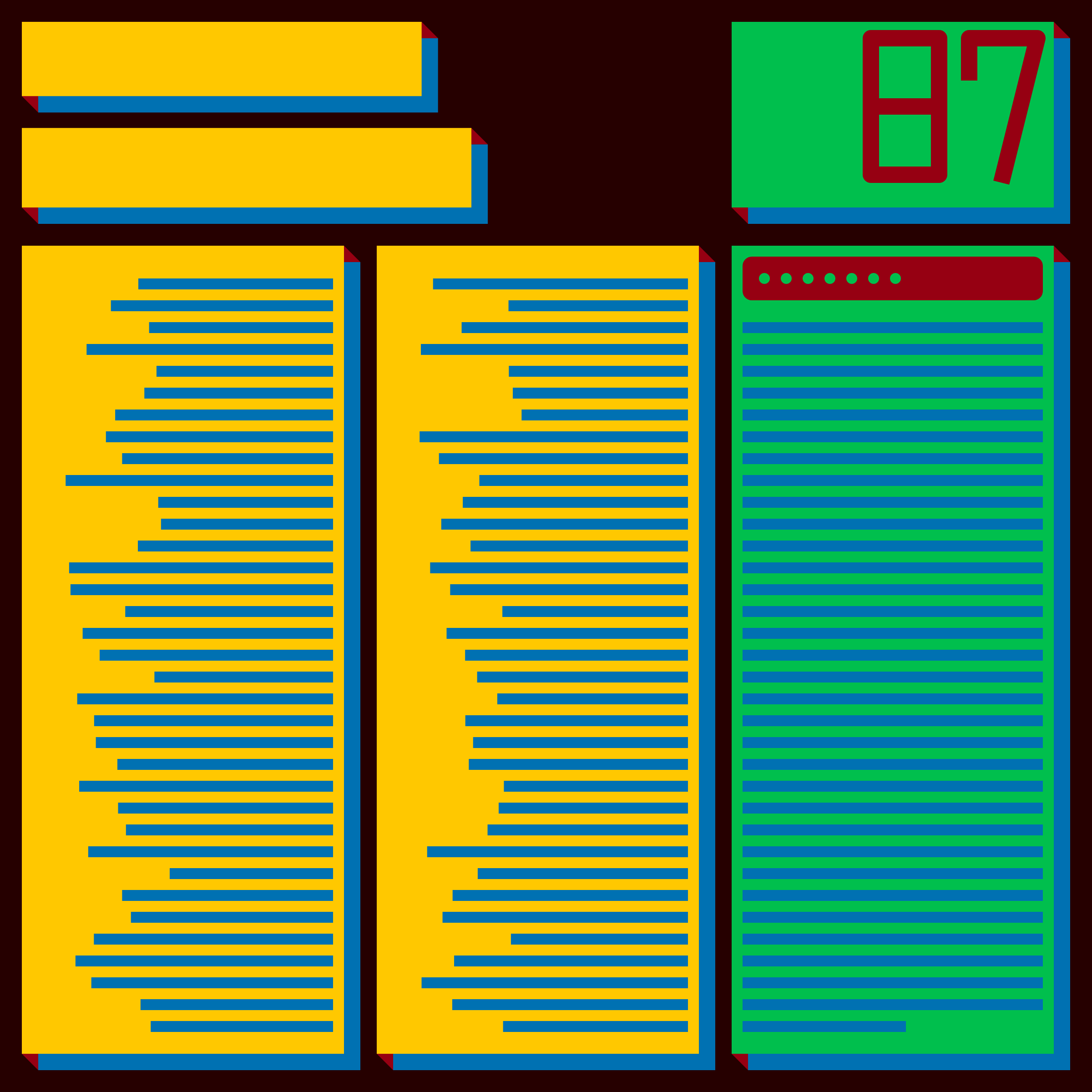 Art Blocks - Art Blocks v2 - Gazettes #490 - NFT # 36000490