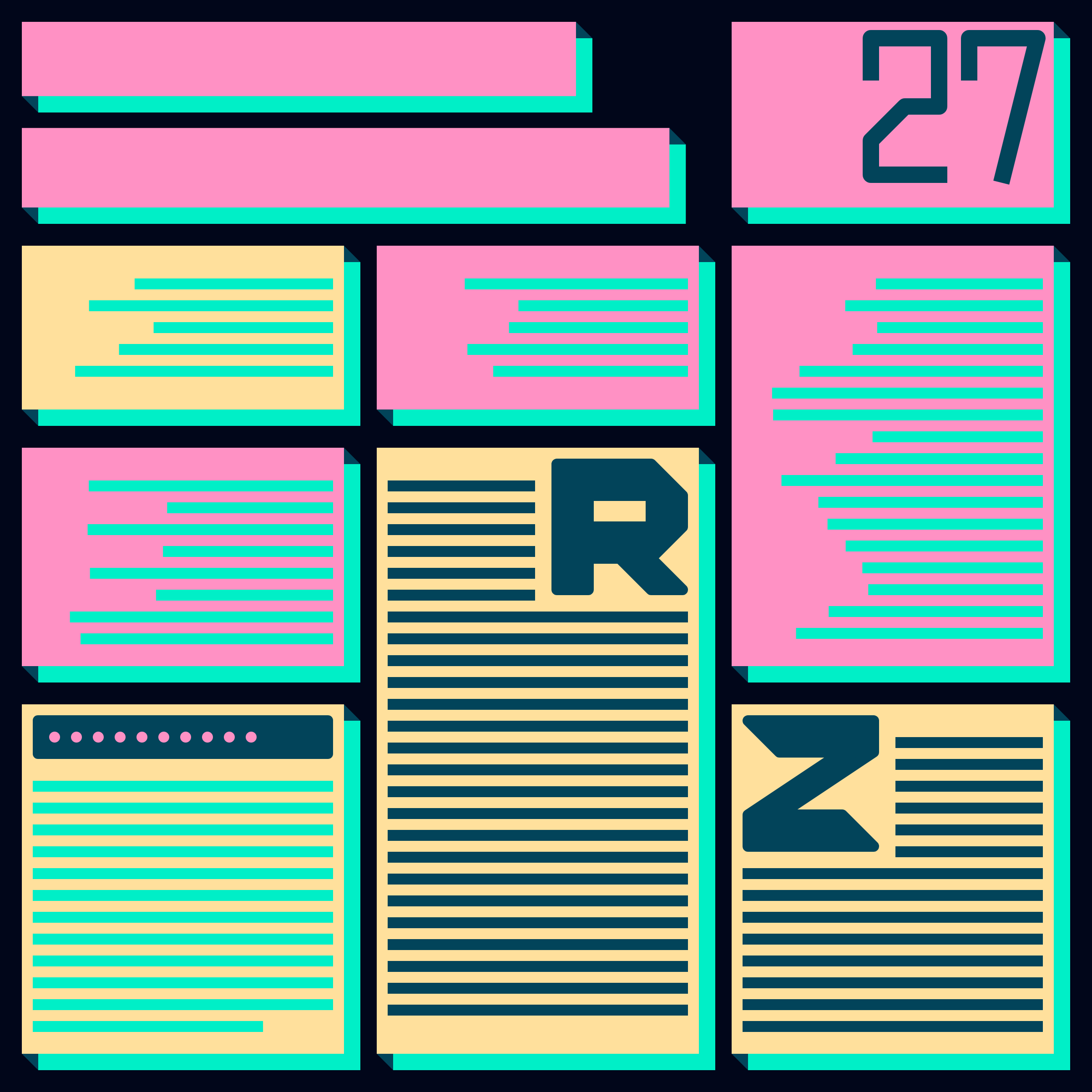 Art Blocks - Art Blocks v2 - Gazettes #506 - NFT # 36000506