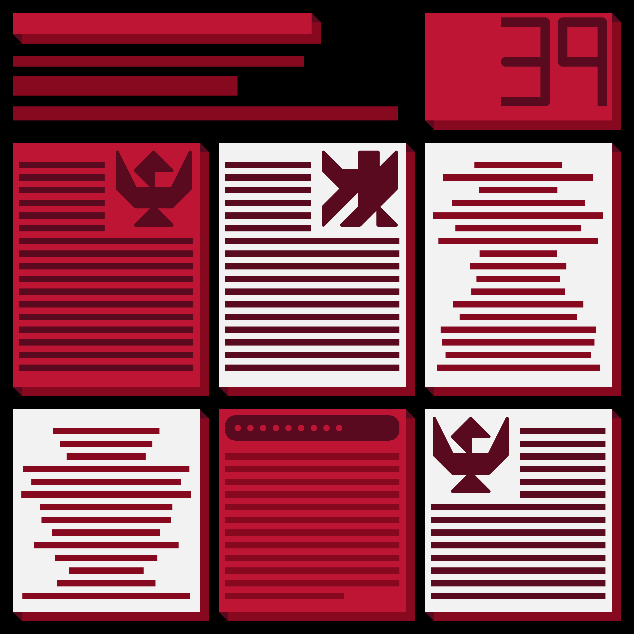 Art Blocks - Art Blocks v2 - Gazettes #662 - NFT # 36000662