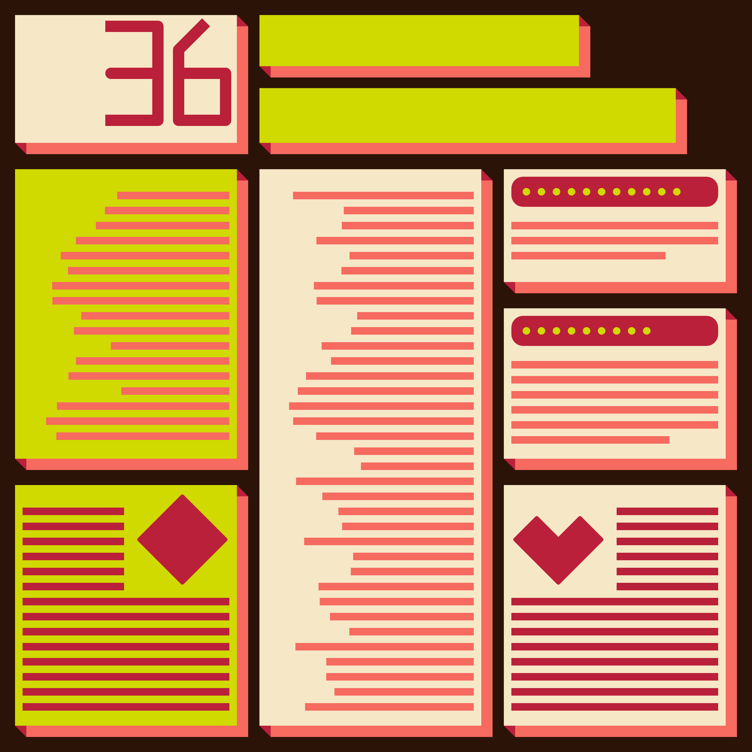 Art Blocks - Art Blocks v2 - Gazettes #740 - NFT # 36000740