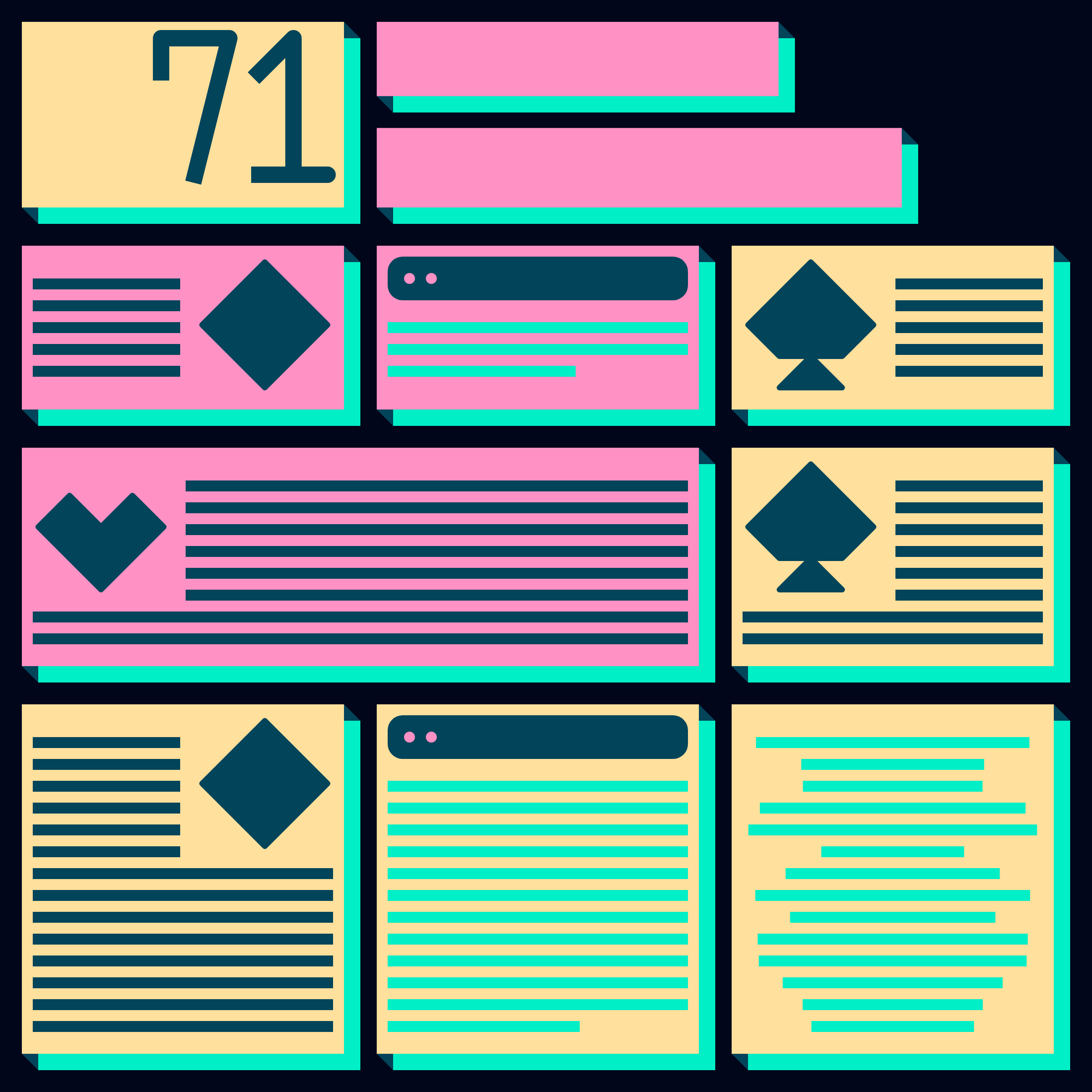 Art Blocks - Art Blocks v2 - Gazettes #942 - NFT # 36000942