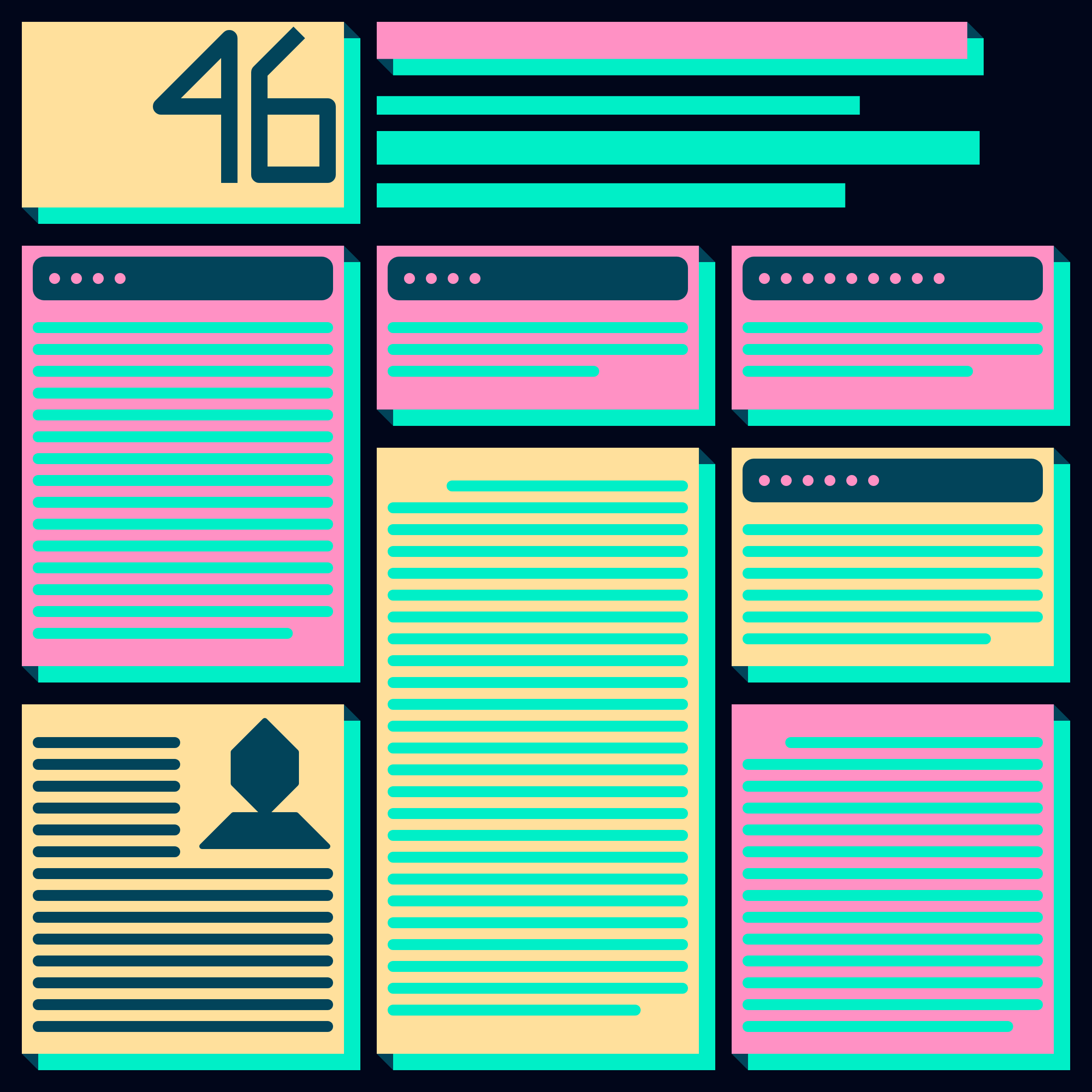 Art Blocks - Art Blocks v2 - Gazettes #947 - NFT # 36000947