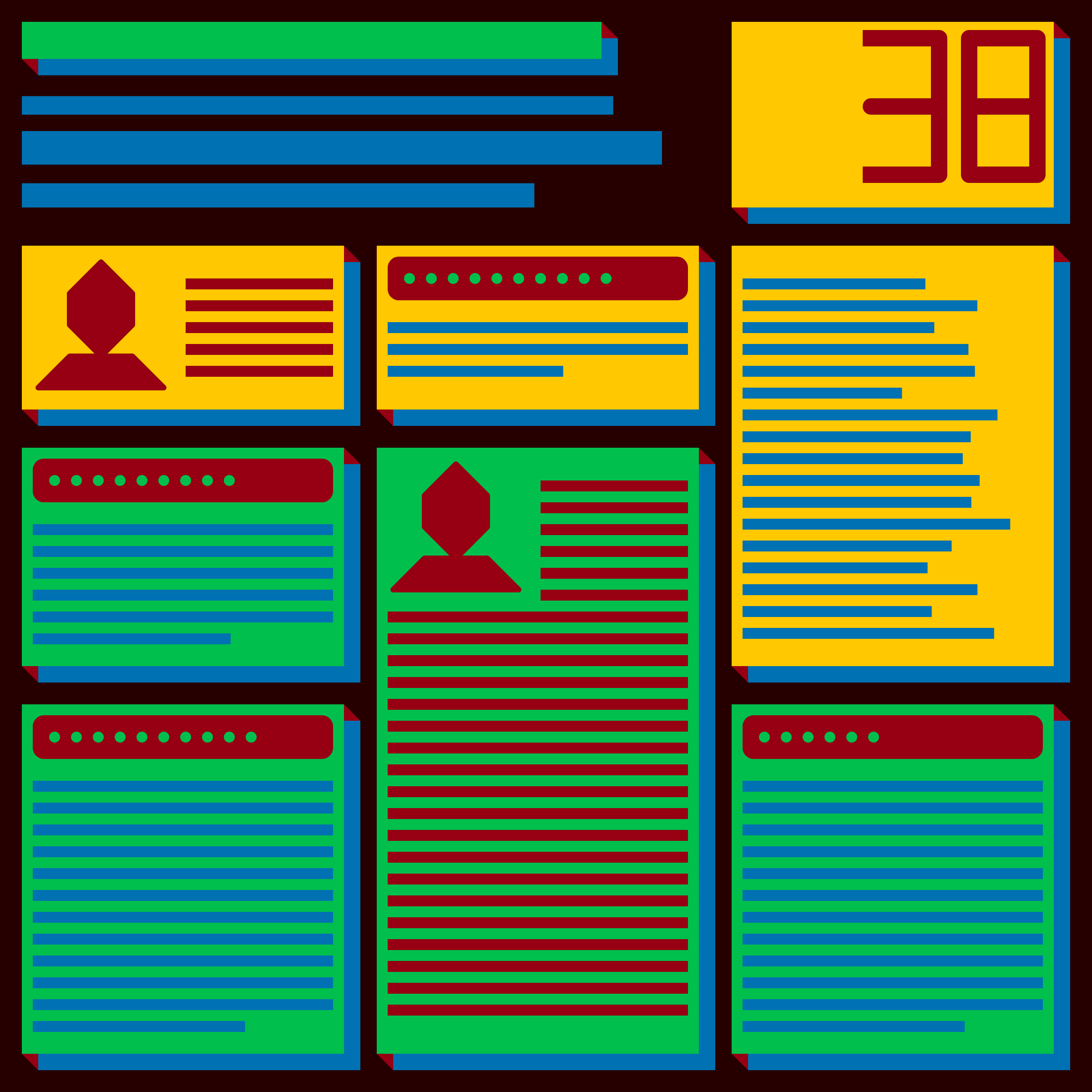 Art Blocks - Art Blocks v2 - Gazettes #958 - NFT # 36000958