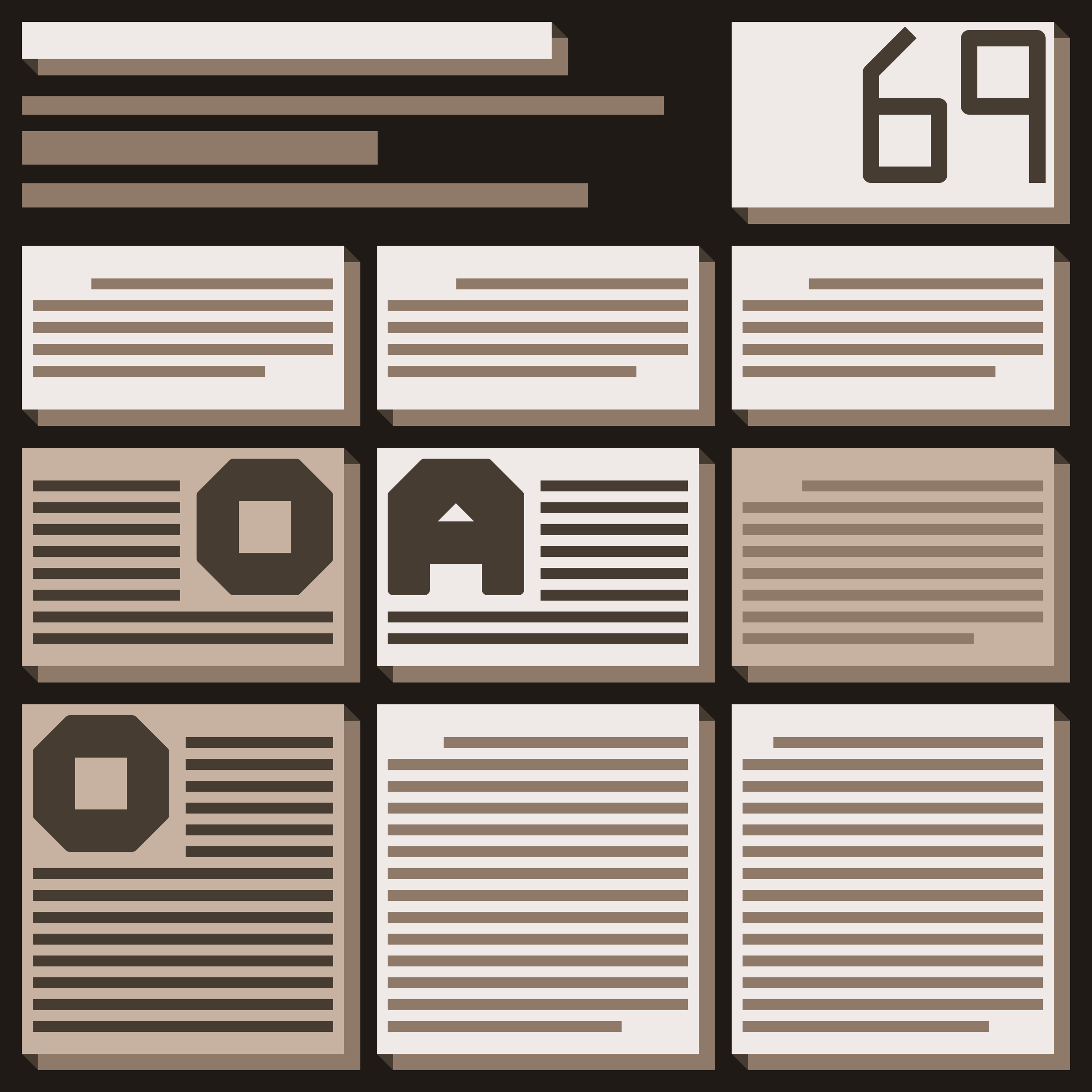 Art Blocks - Art Blocks v2 - Gazettes #965 - NFT # 36000965