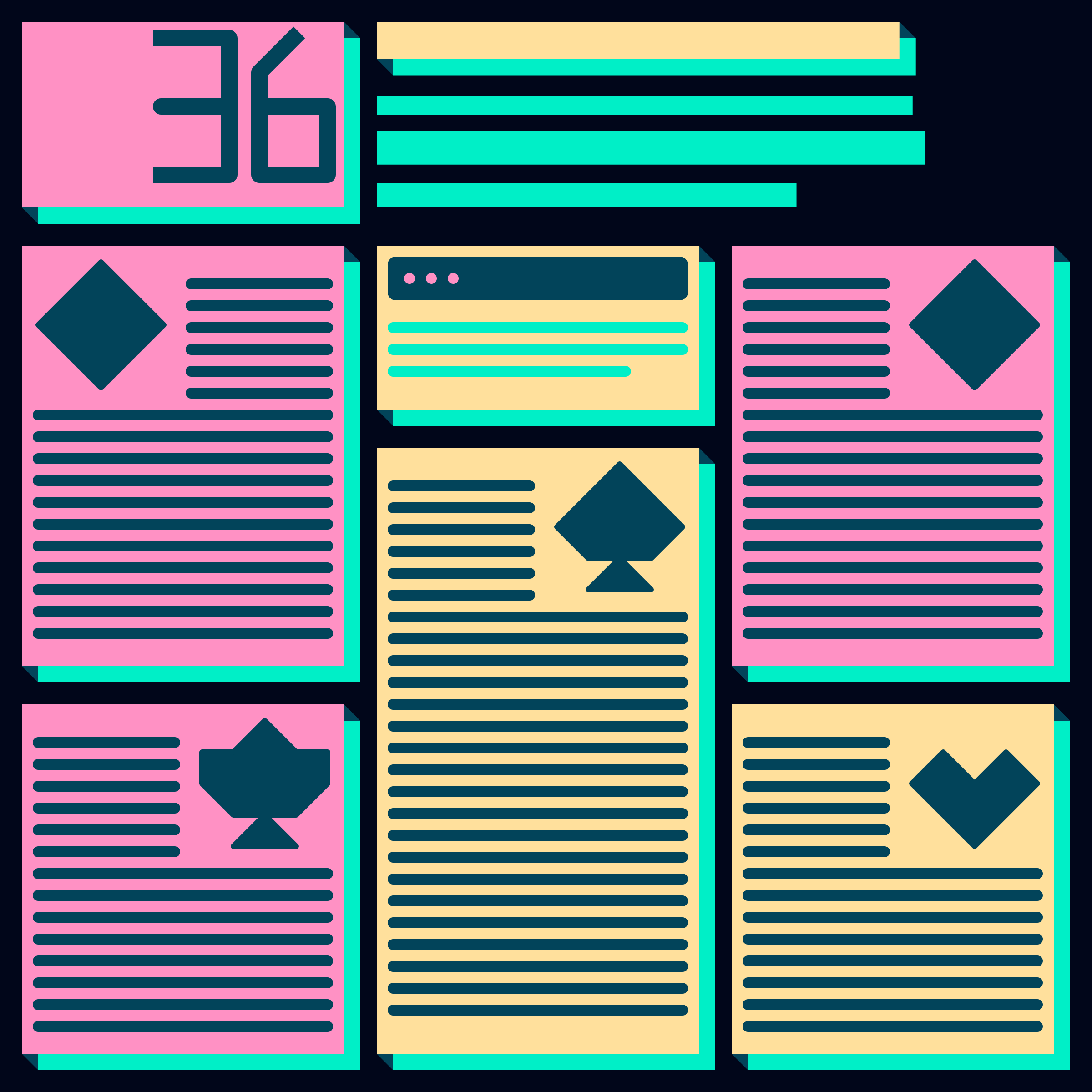 Art Blocks - Art Blocks v2 - Gazettes #980 - NFT # 36000980