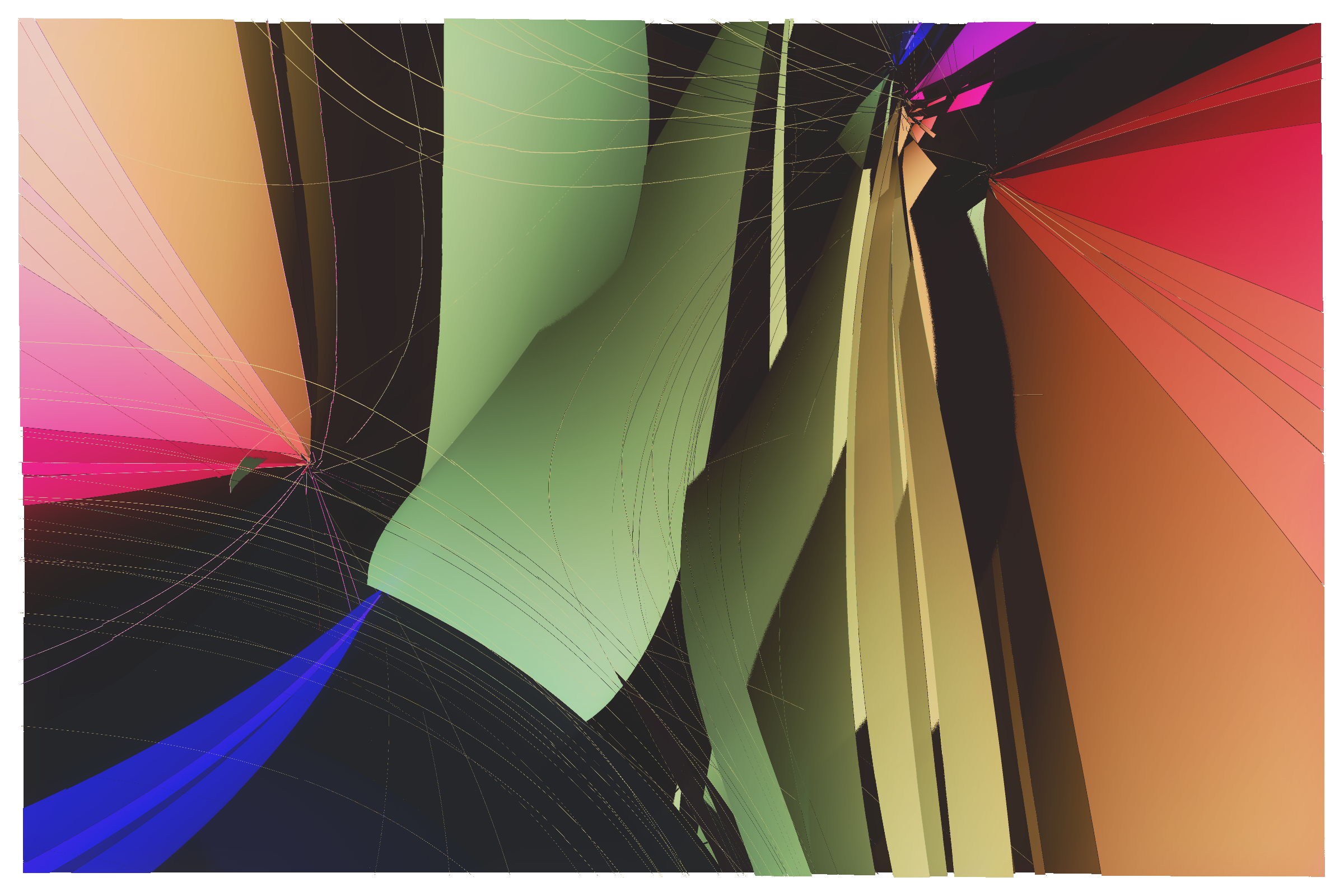 Art Blocks - Art Blocks v2 - Erratic #2 - NFT # 362000002