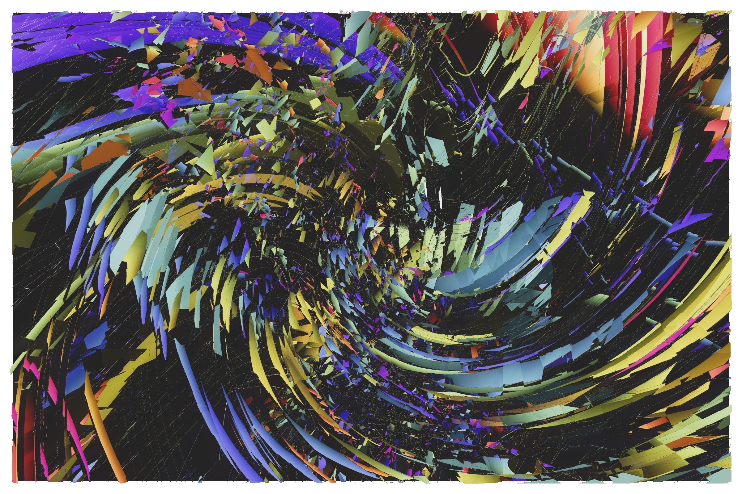 Art Blocks - Art Blocks v2 - Erratic #6 - NFT # 362000006