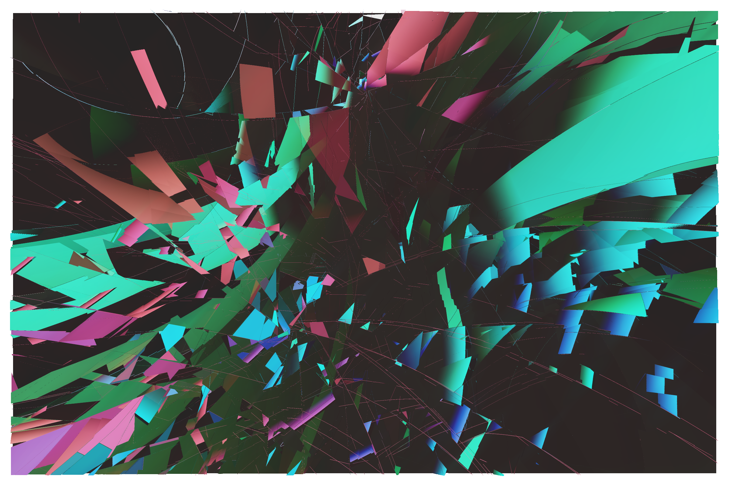 Art Blocks - Art Blocks v2 - Erratic #10 - NFT # 362000010