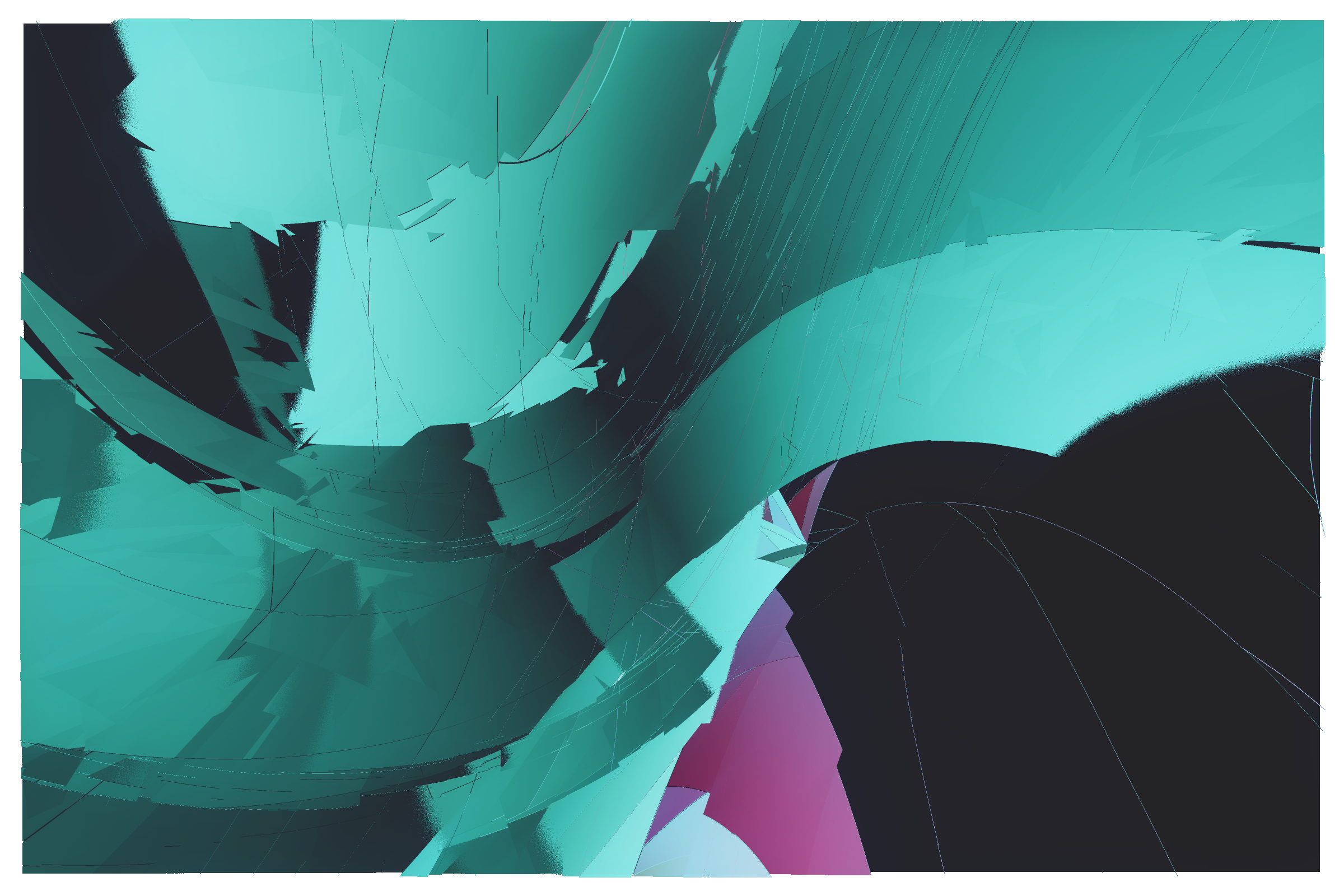 Art Blocks - Art Blocks v2 - Erratic #23 - NFT # 362000023