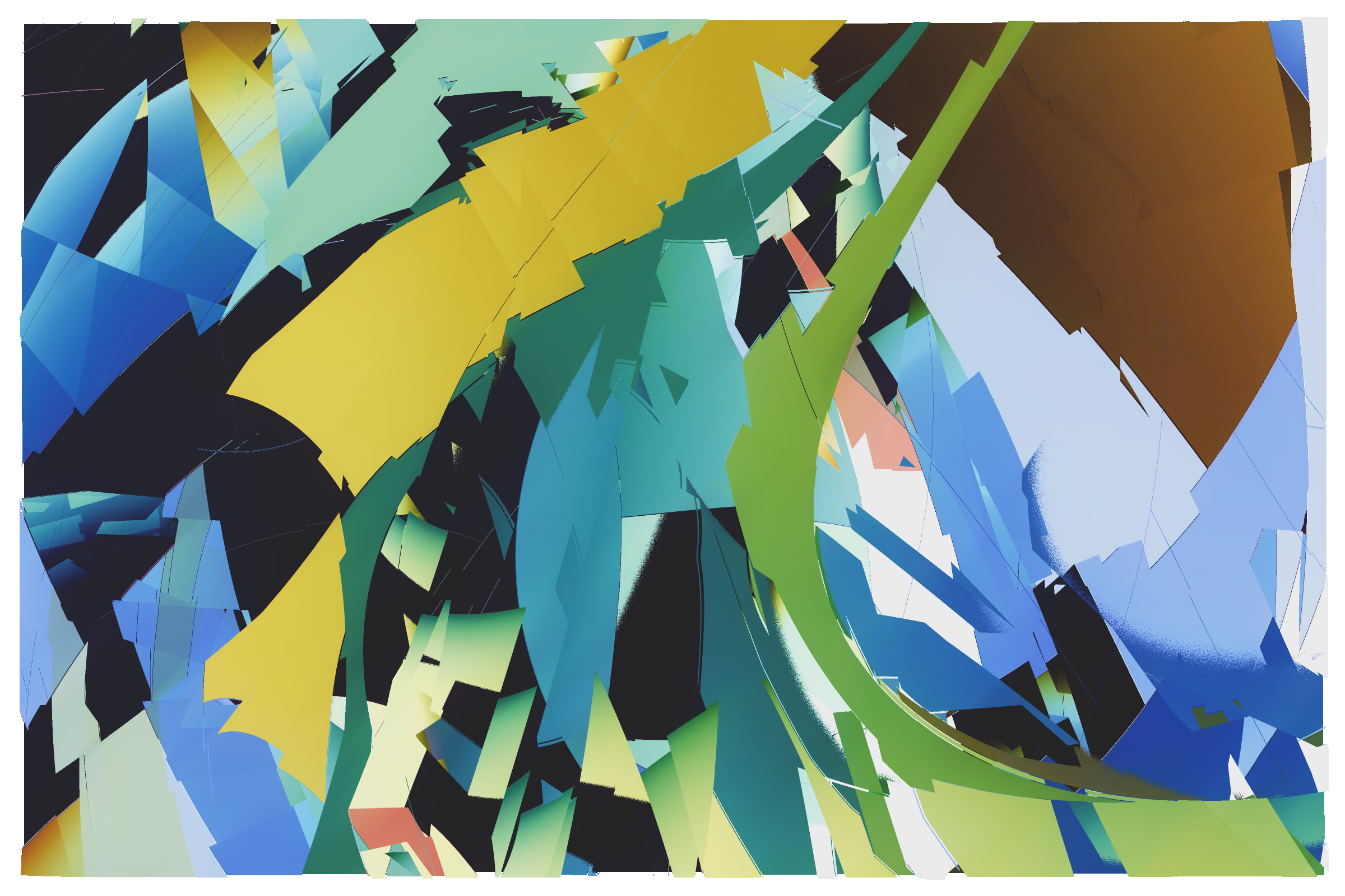 Art Blocks - Art Blocks v2 - Erratic #26 - NFT # 362000026