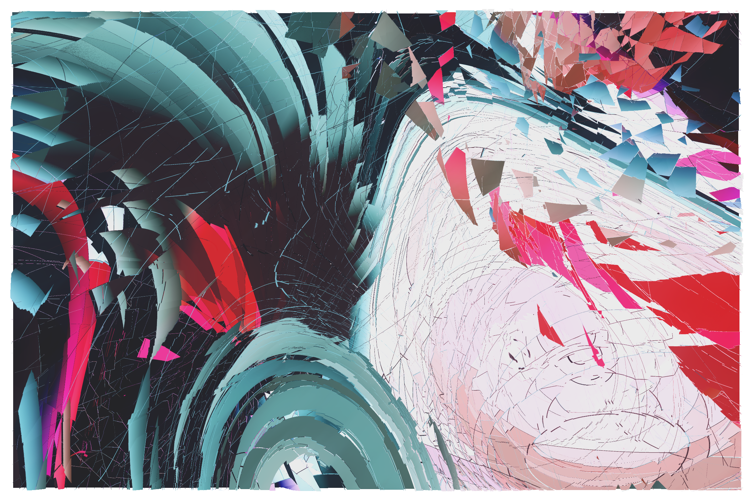 Art Blocks - Art Blocks v2 - Erratic #33 - NFT # 362000033