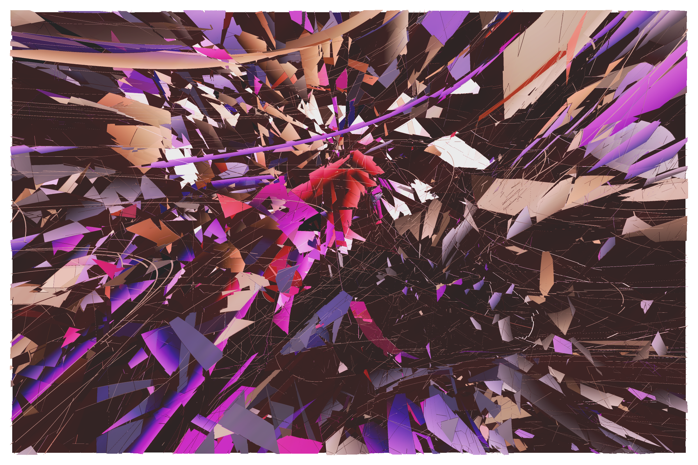 Art Blocks - Art Blocks v2 - Erratic #35 - NFT # 362000035