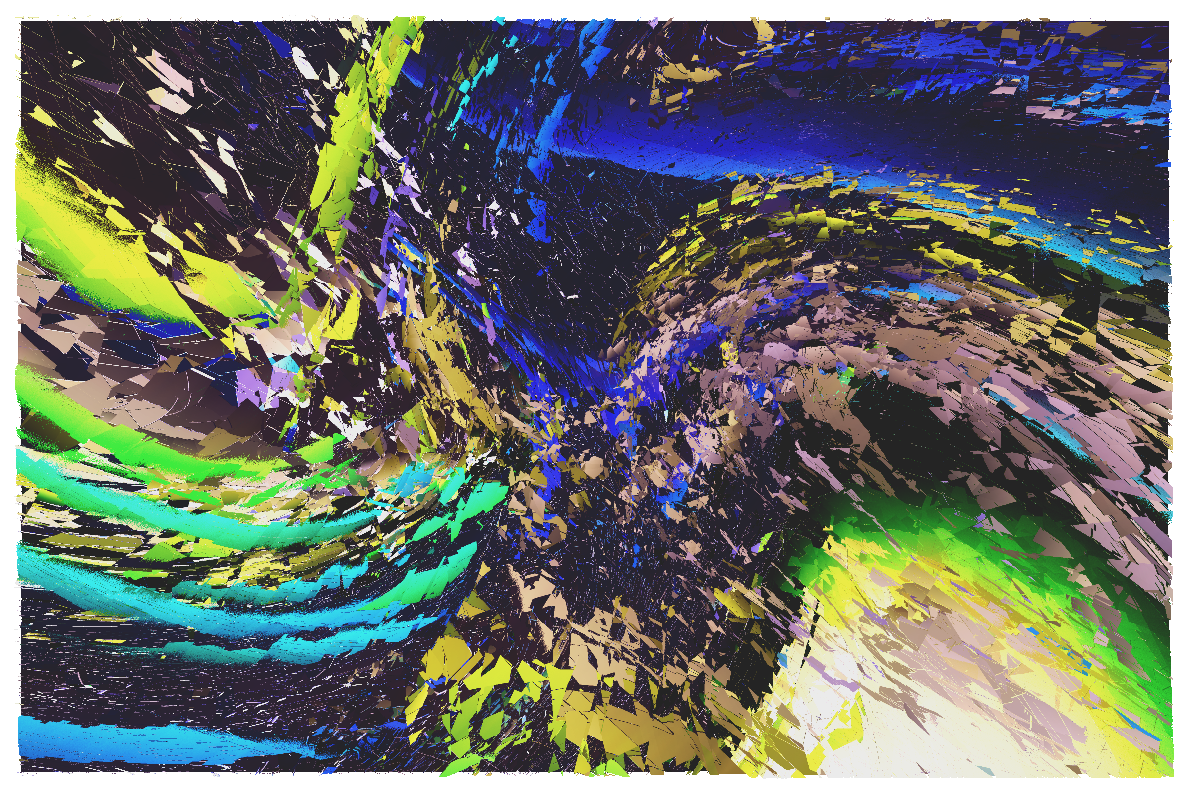 Art Blocks - Art Blocks v2 - Erratic #42 - NFT # 362000042