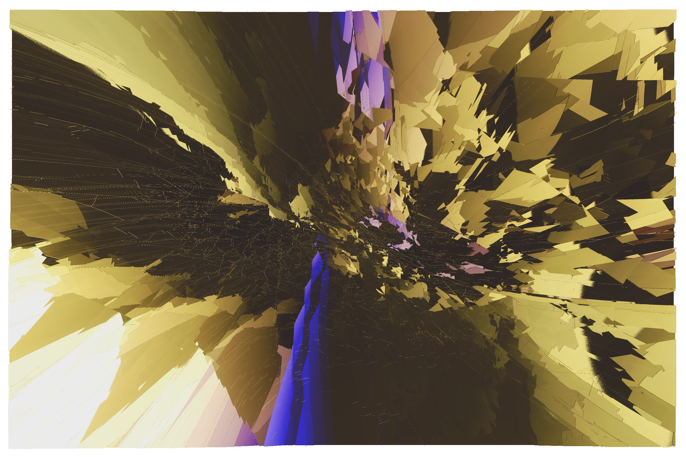 Art Blocks - Art Blocks v2 - Erratic #43 - NFT # 362000043