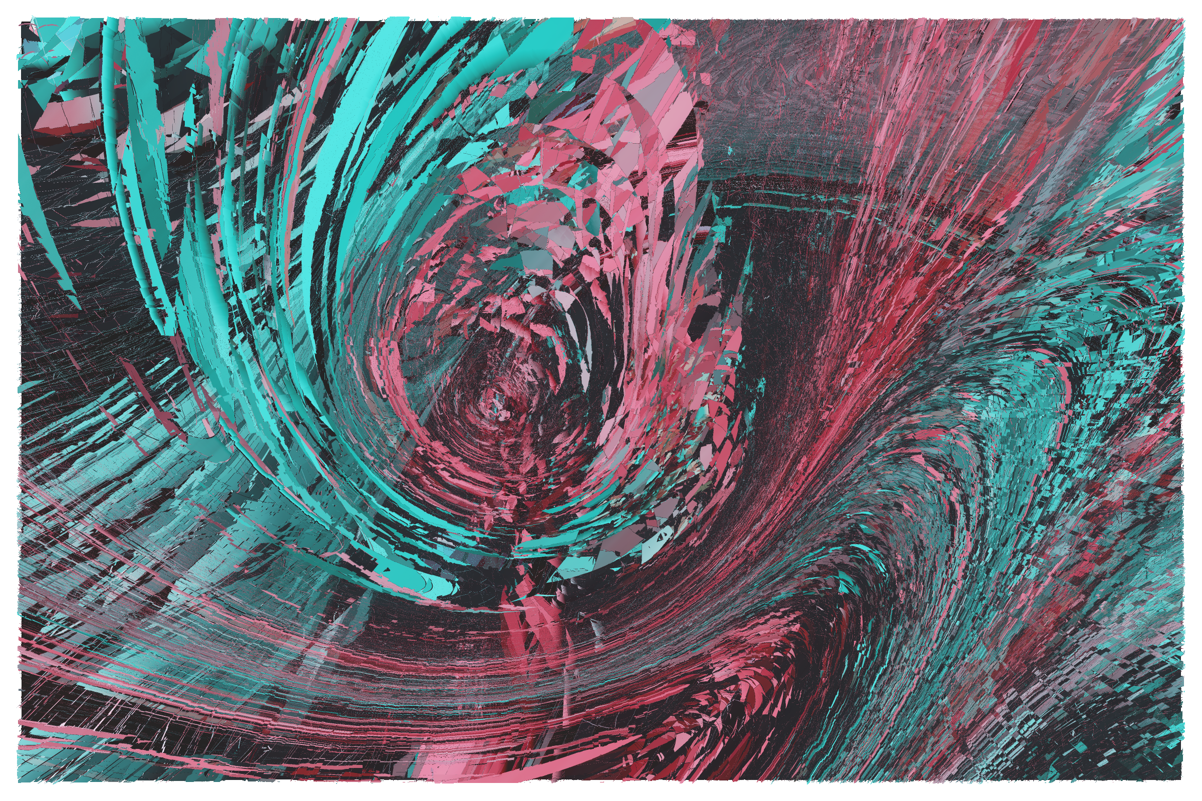 Art Blocks - Art Blocks v2 - Erratic #52 - NFT # 362000052