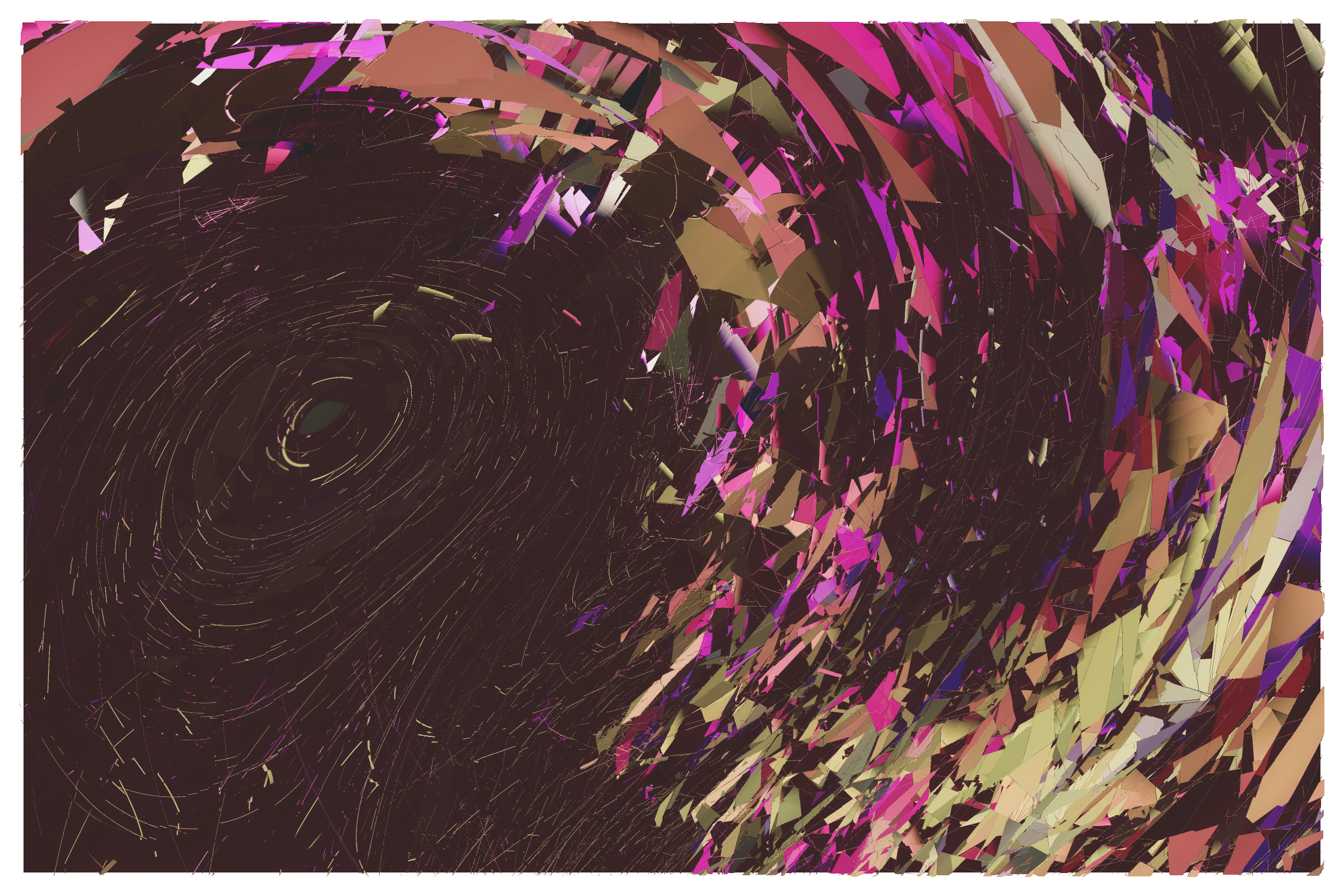 Art Blocks - Art Blocks v2 - Erratic #54 - NFT # 362000054