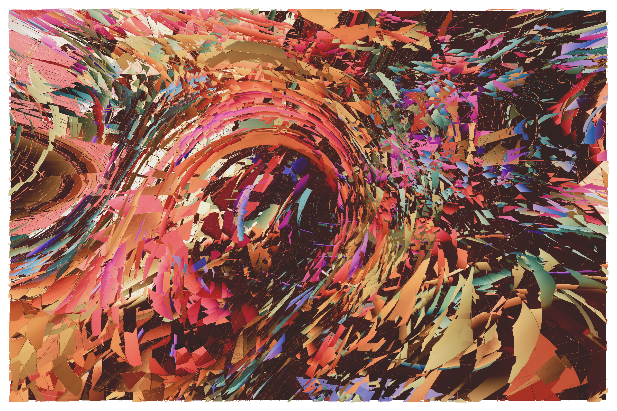 Art Blocks - Art Blocks v2 - Erratic #55 - NFT # 362000055