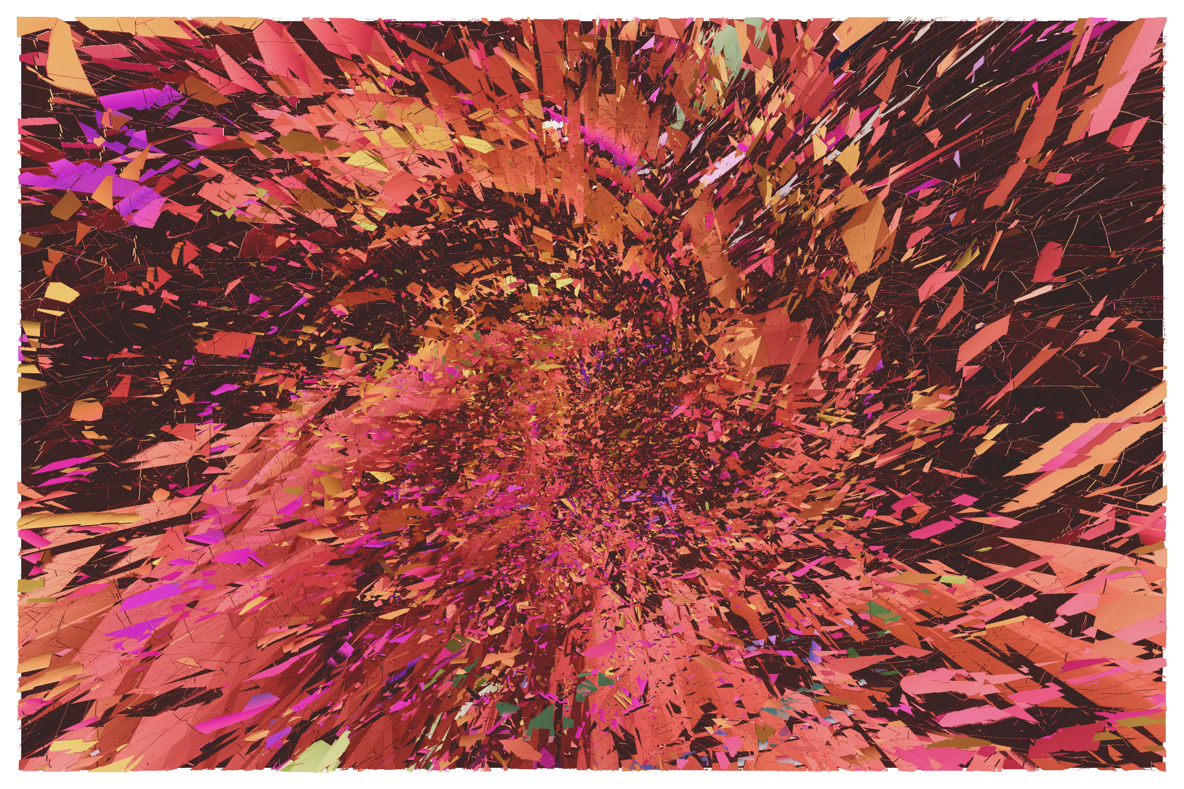 Art Blocks - Art Blocks v2 - Erratic #60 - NFT # 362000060