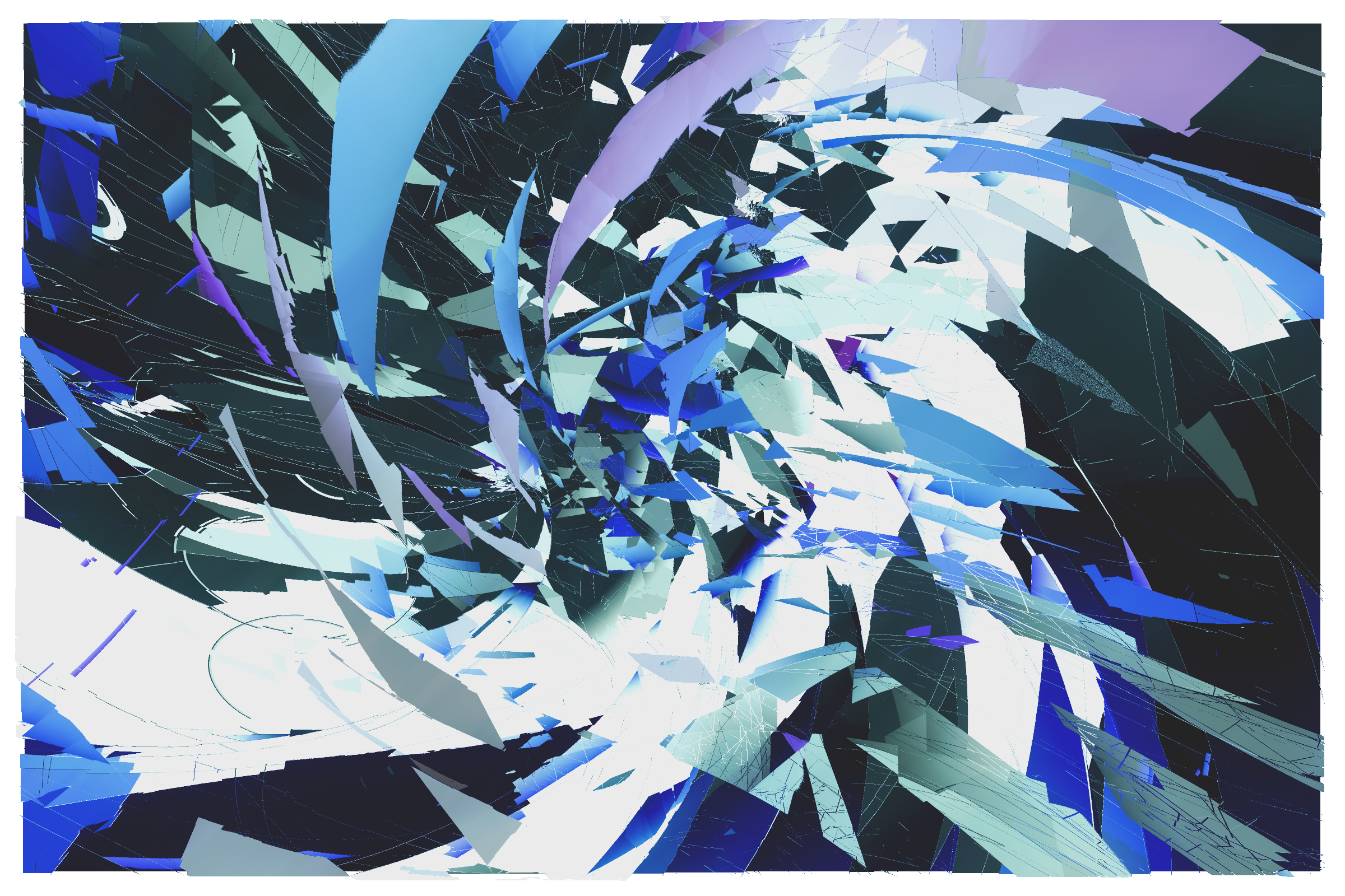 Art Blocks - Art Blocks v2 - Erratic #70 - NFT # 362000070