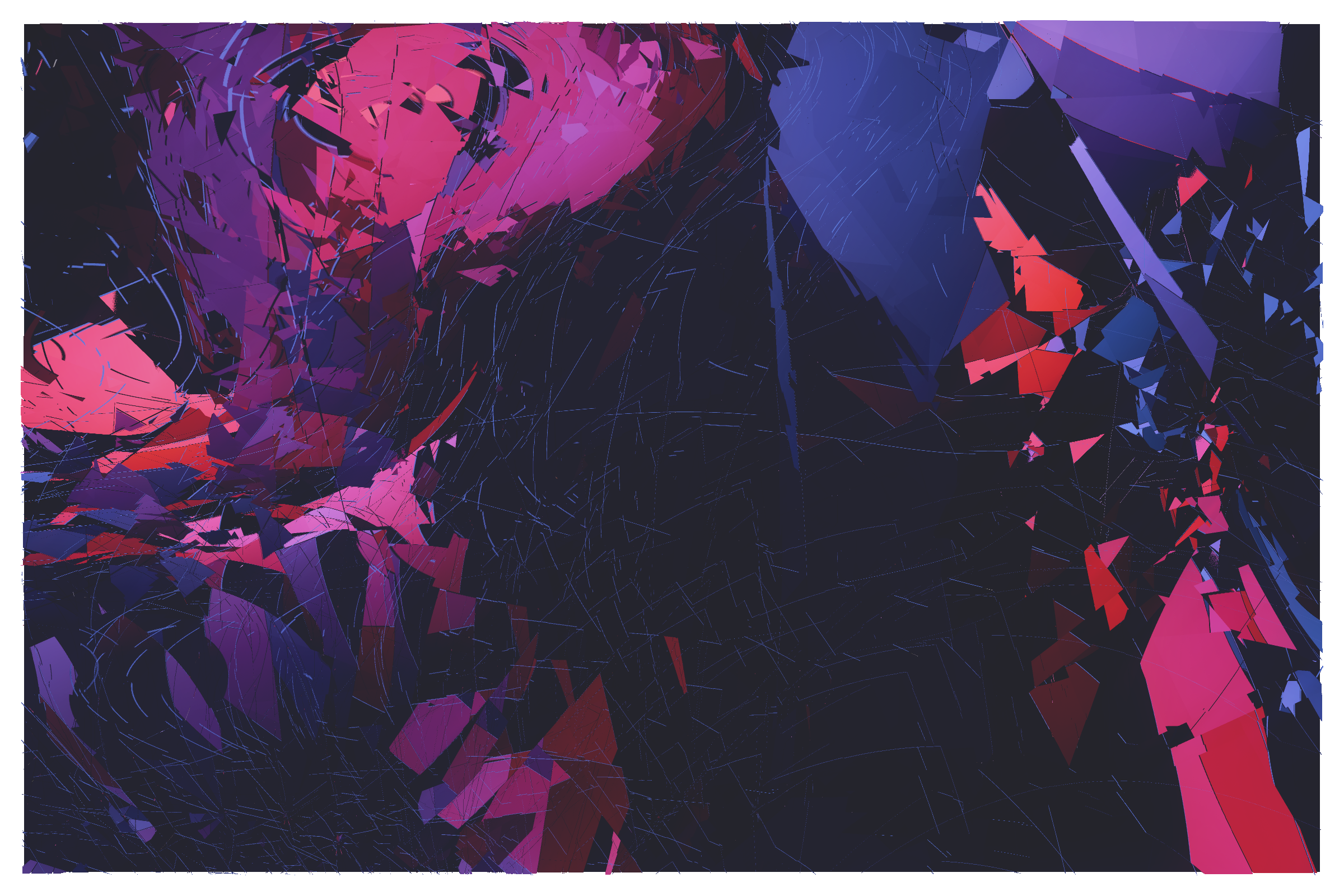 Art Blocks - Art Blocks v2 - Erratic #81 - NFT # 362000081