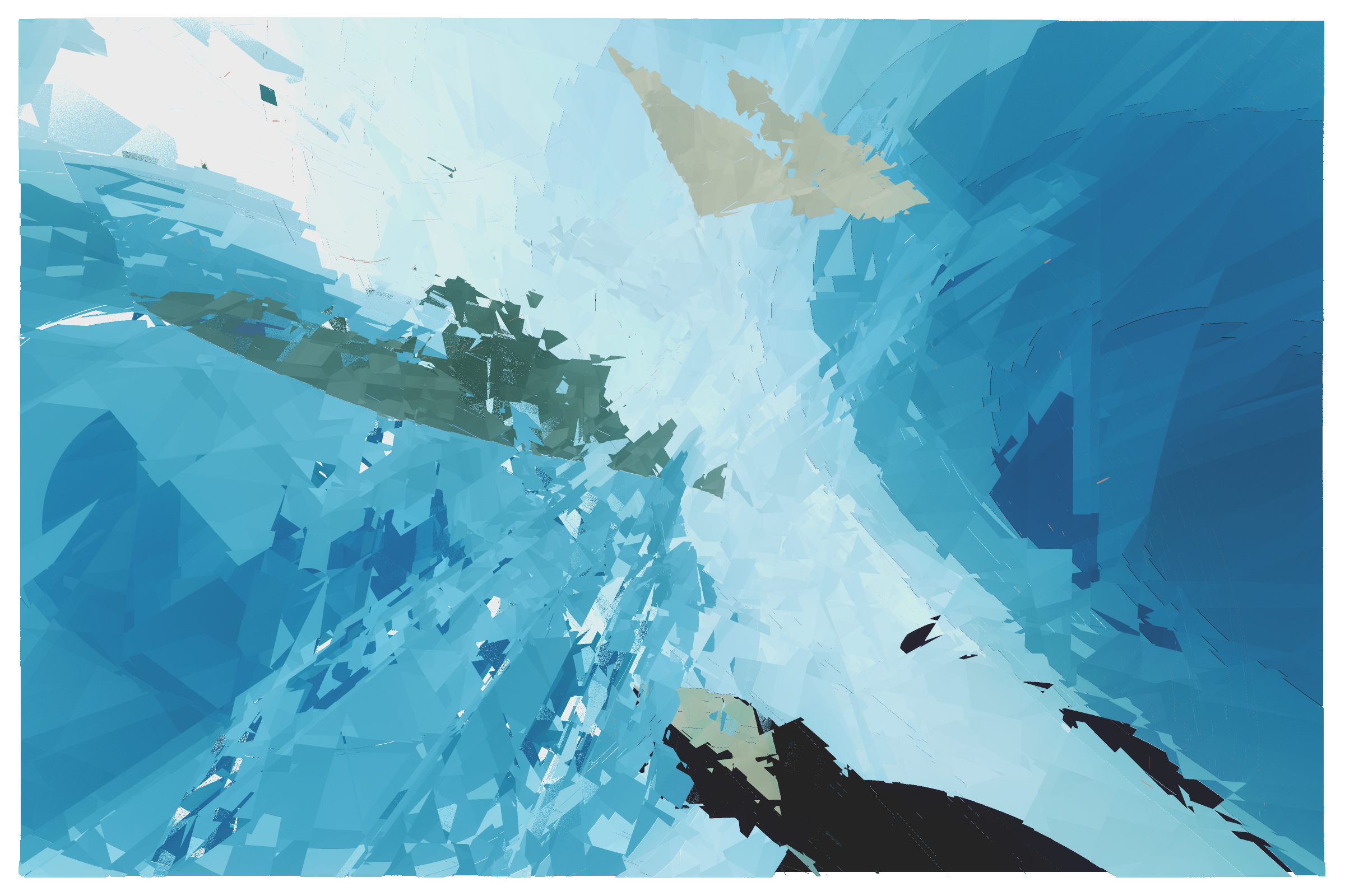 Art Blocks - Art Blocks v2 - Erratic #94 - NFT # 362000094