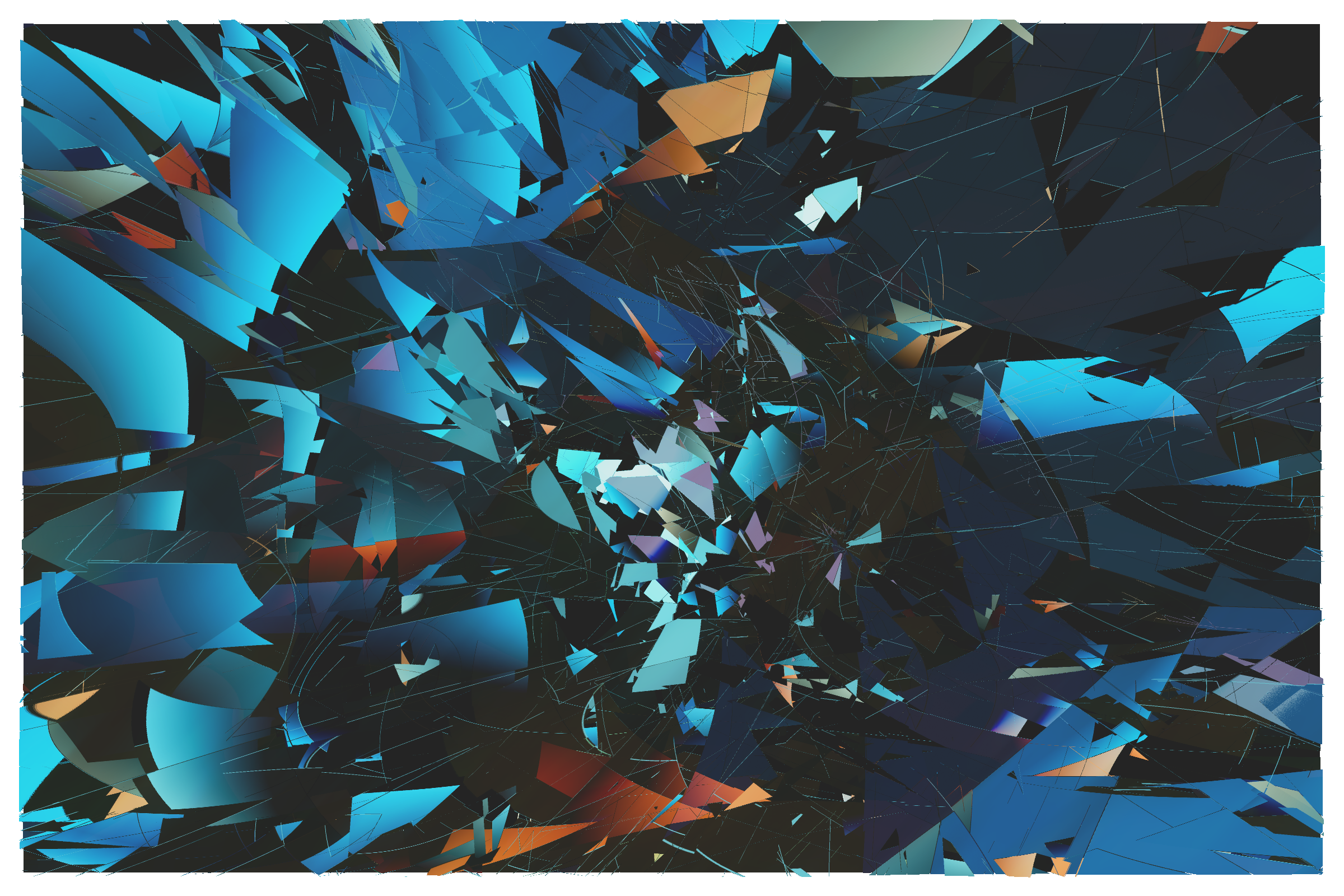 Art Blocks - Art Blocks v2 - Erratic #98 - NFT # 362000098