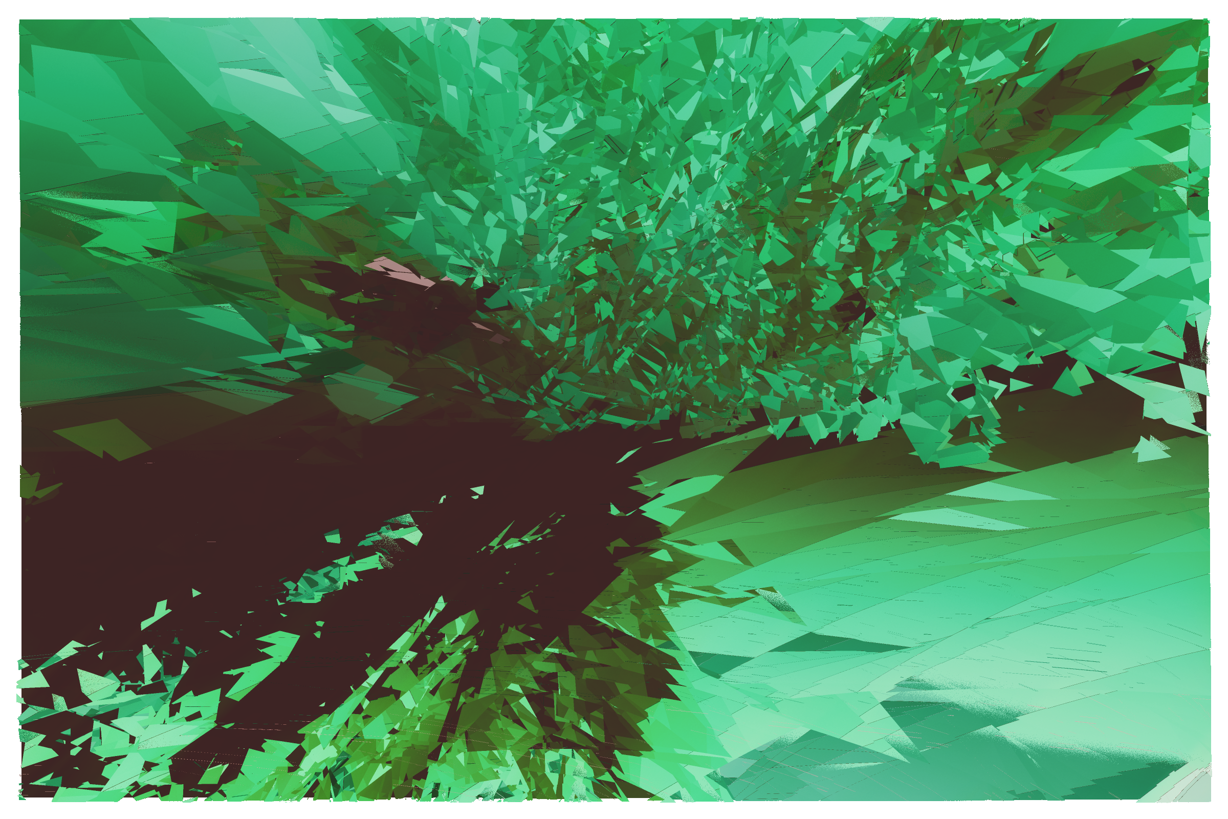 Art Blocks - Art Blocks v2 - Erratic #100 - NFT # 362000100