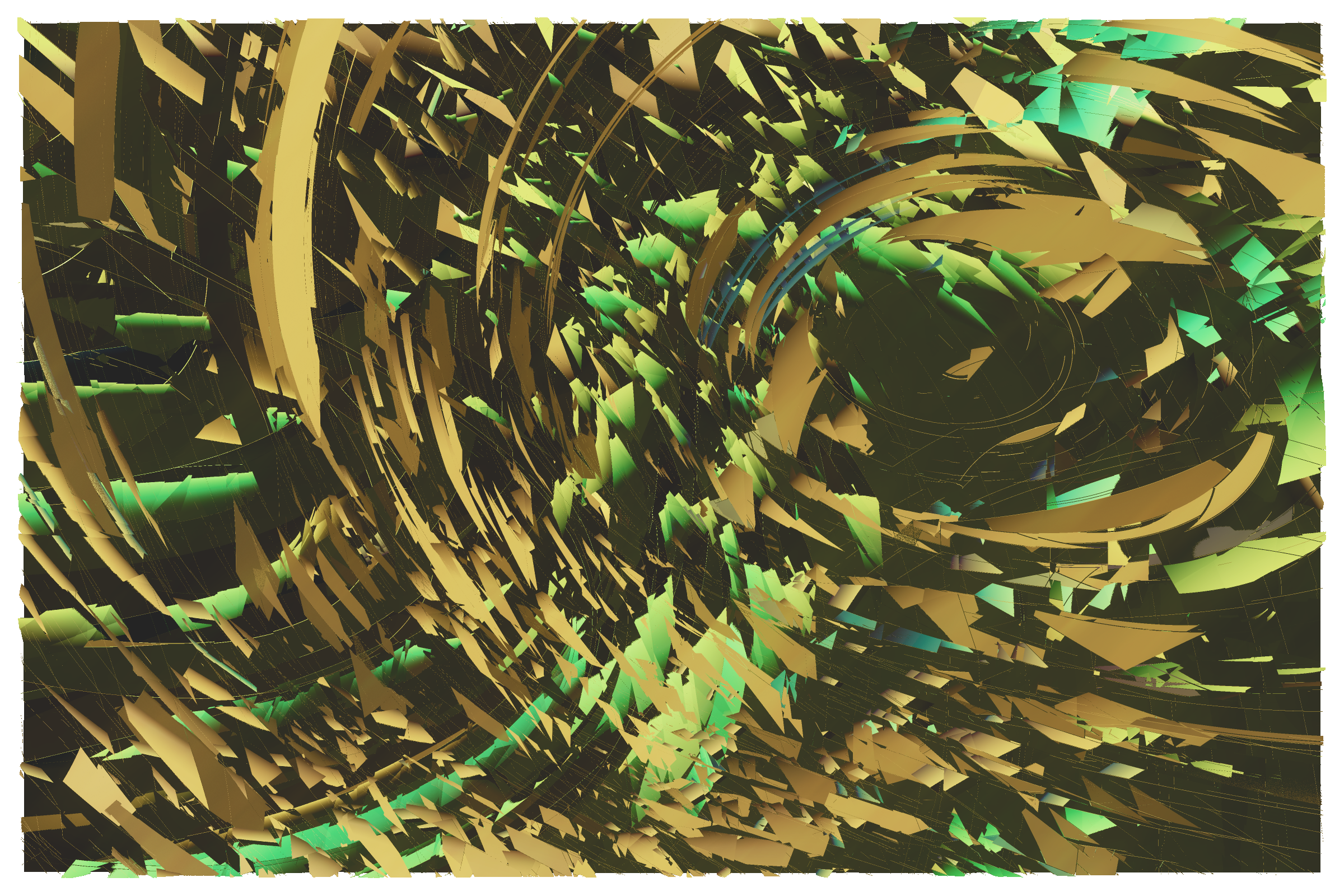 Art Blocks - Art Blocks v2 - Erratic #105 - NFT # 362000105