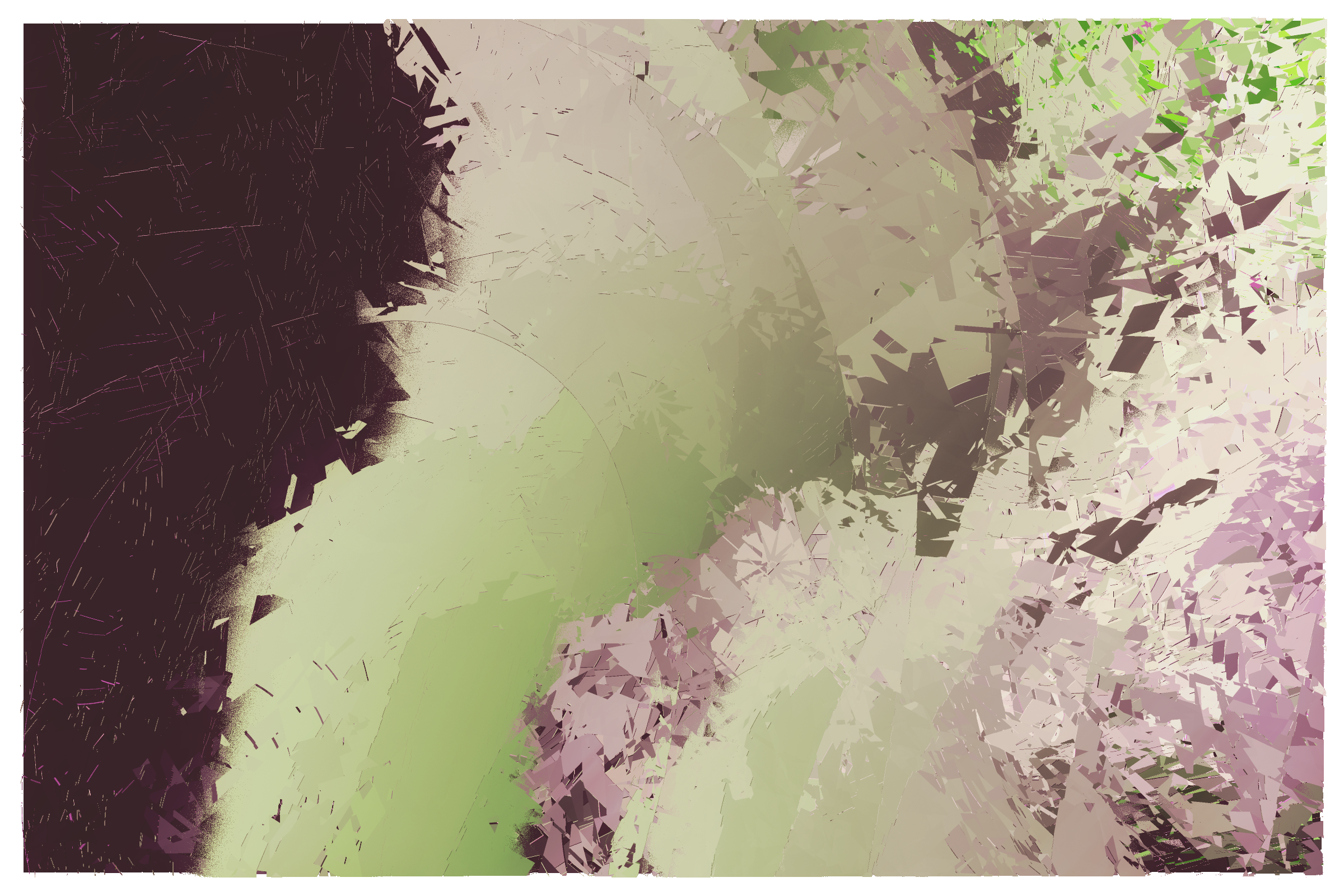 Art Blocks - Art Blocks v2 - Erratic #107 - NFT # 362000107