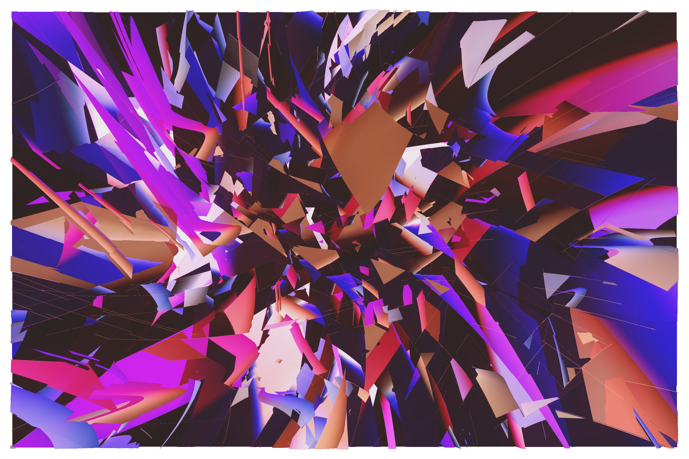 Art Blocks - Art Blocks v2 - Erratic #109 - NFT # 362000109