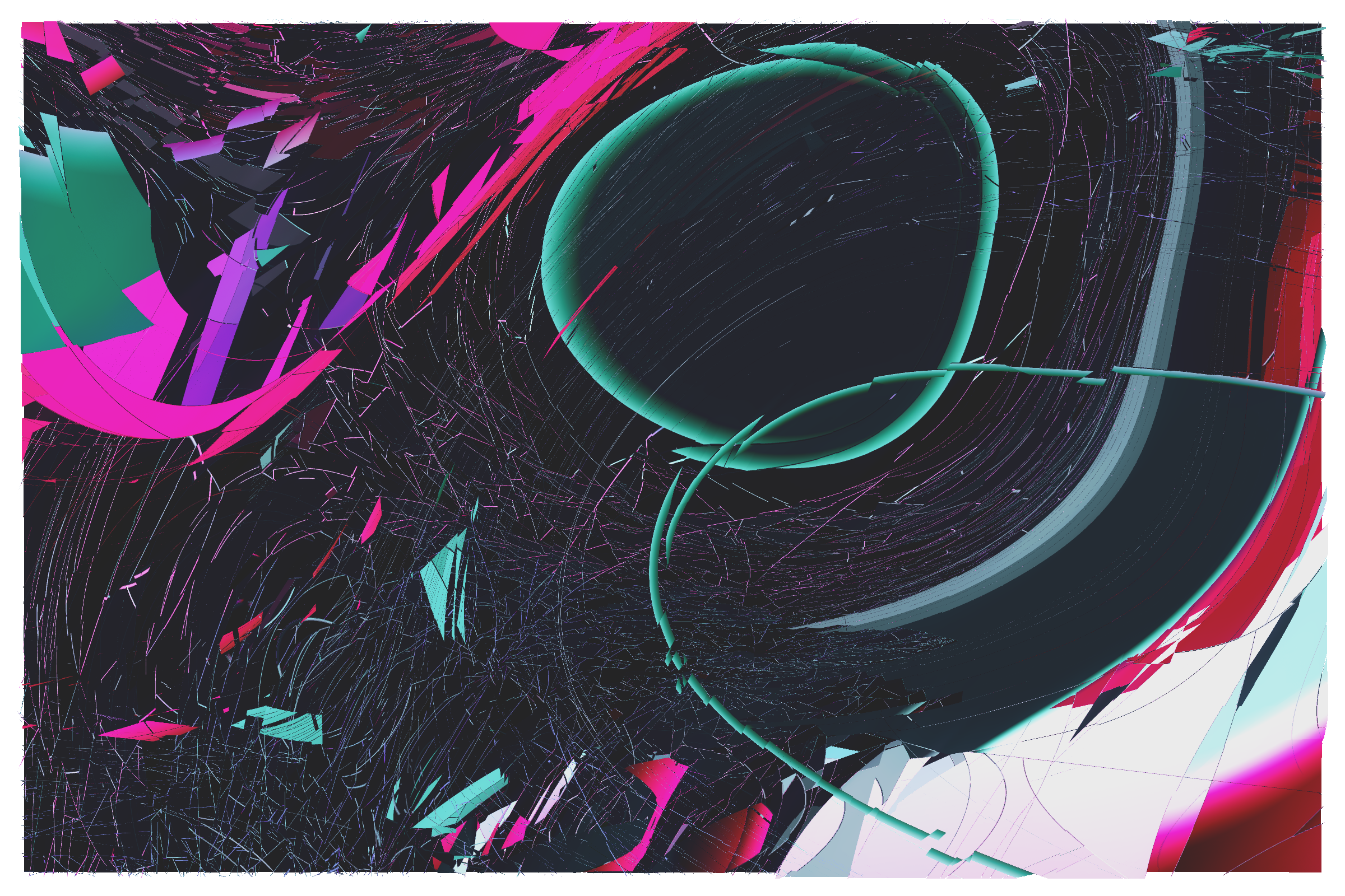 Art Blocks - Art Blocks v2 - Erratic #119 - NFT # 362000119