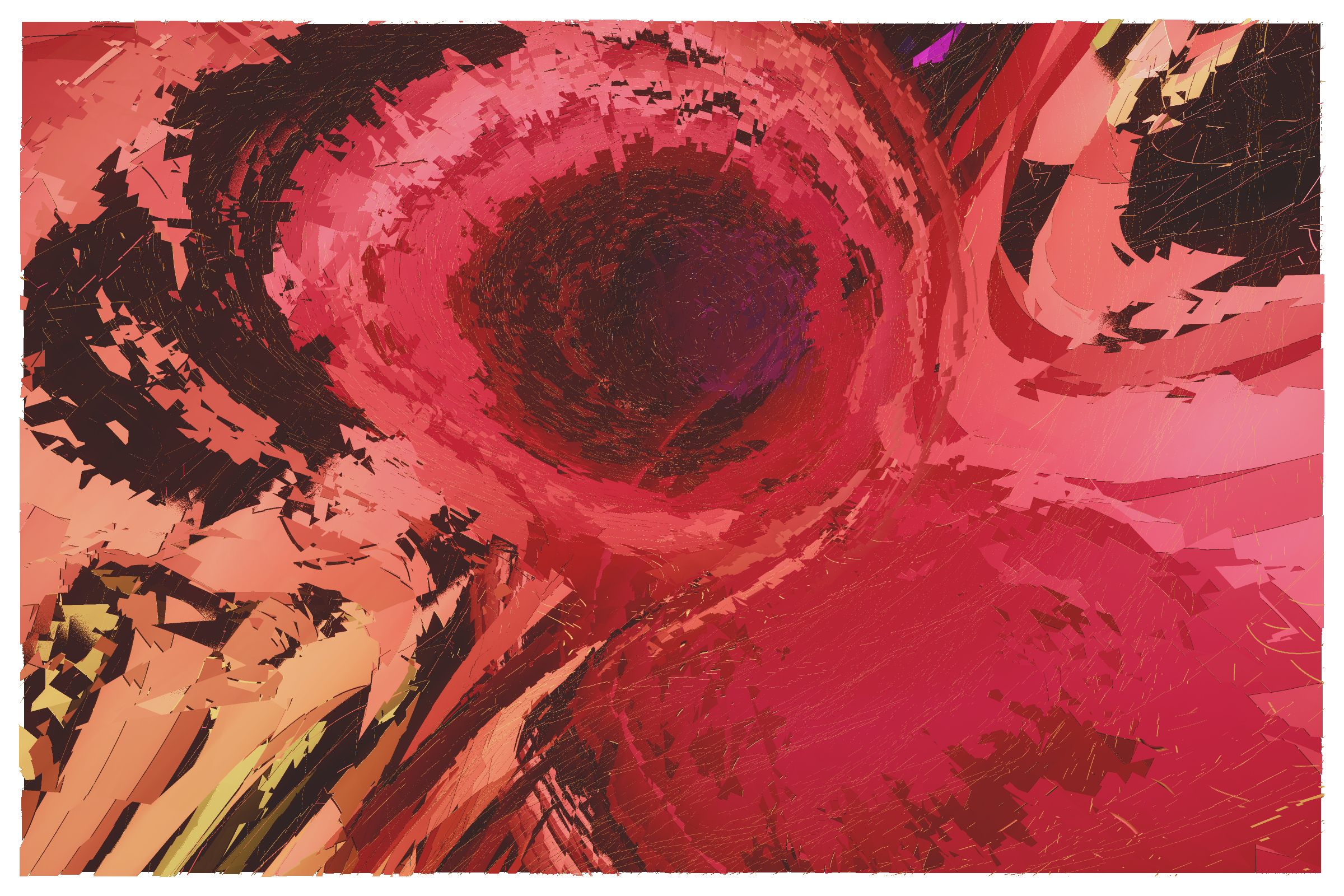 Art Blocks - Art Blocks v2 - Erratic #127 - NFT # 362000127